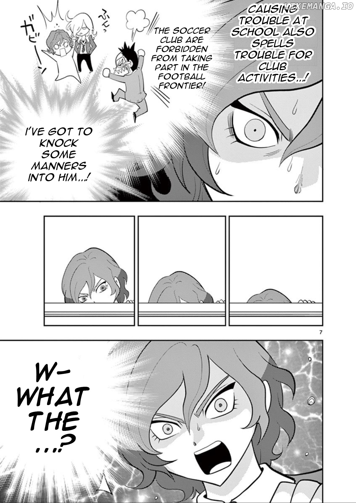Inazuma Eleven ~Heir of the Penguins chapter 4 - page 7