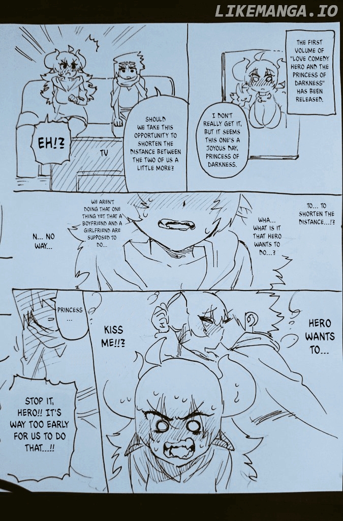 The Hero and the Demon King's Romcom chapter 10.5 - page 3