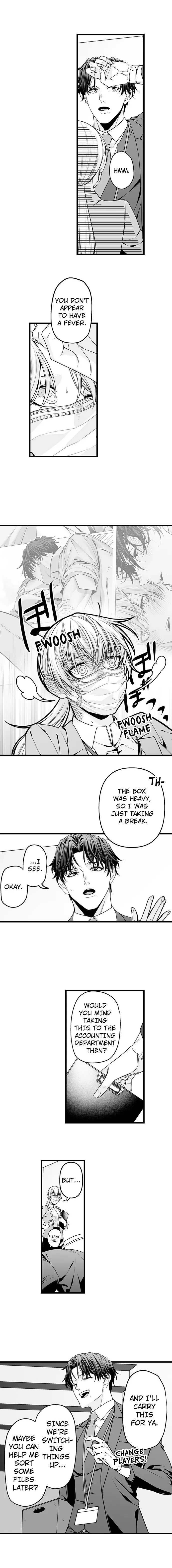 My Smokin' Hot Boss Can See Right Through Me Chapter 5 - page 5