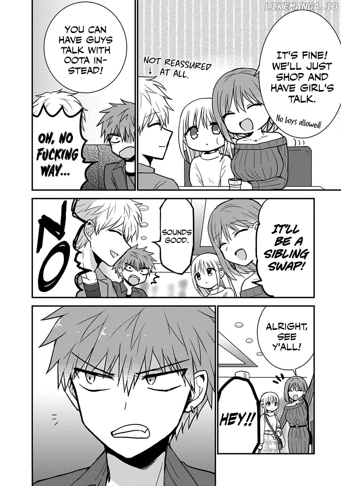 Expressionless Kashiwada-San And Emotional Oota-Kun chapter 63.5 - page 2