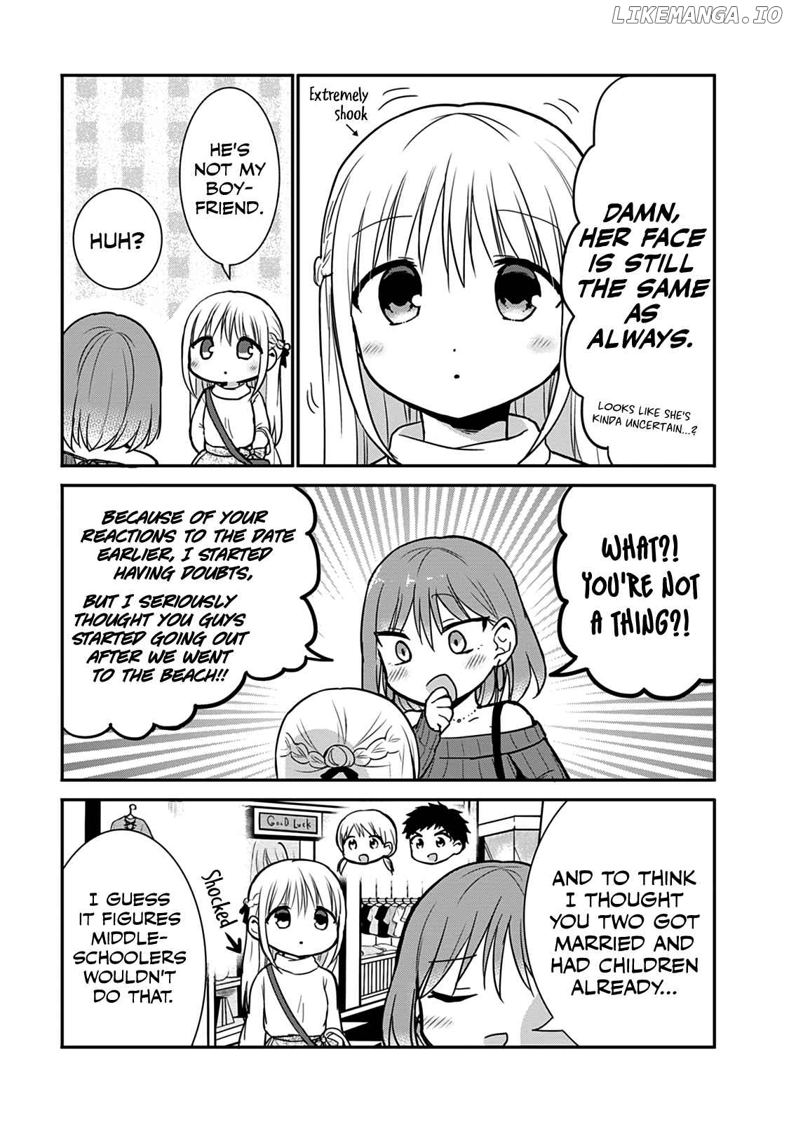 Expressionless Kashiwada-San And Emotional Oota-Kun chapter 63.5 - page 5