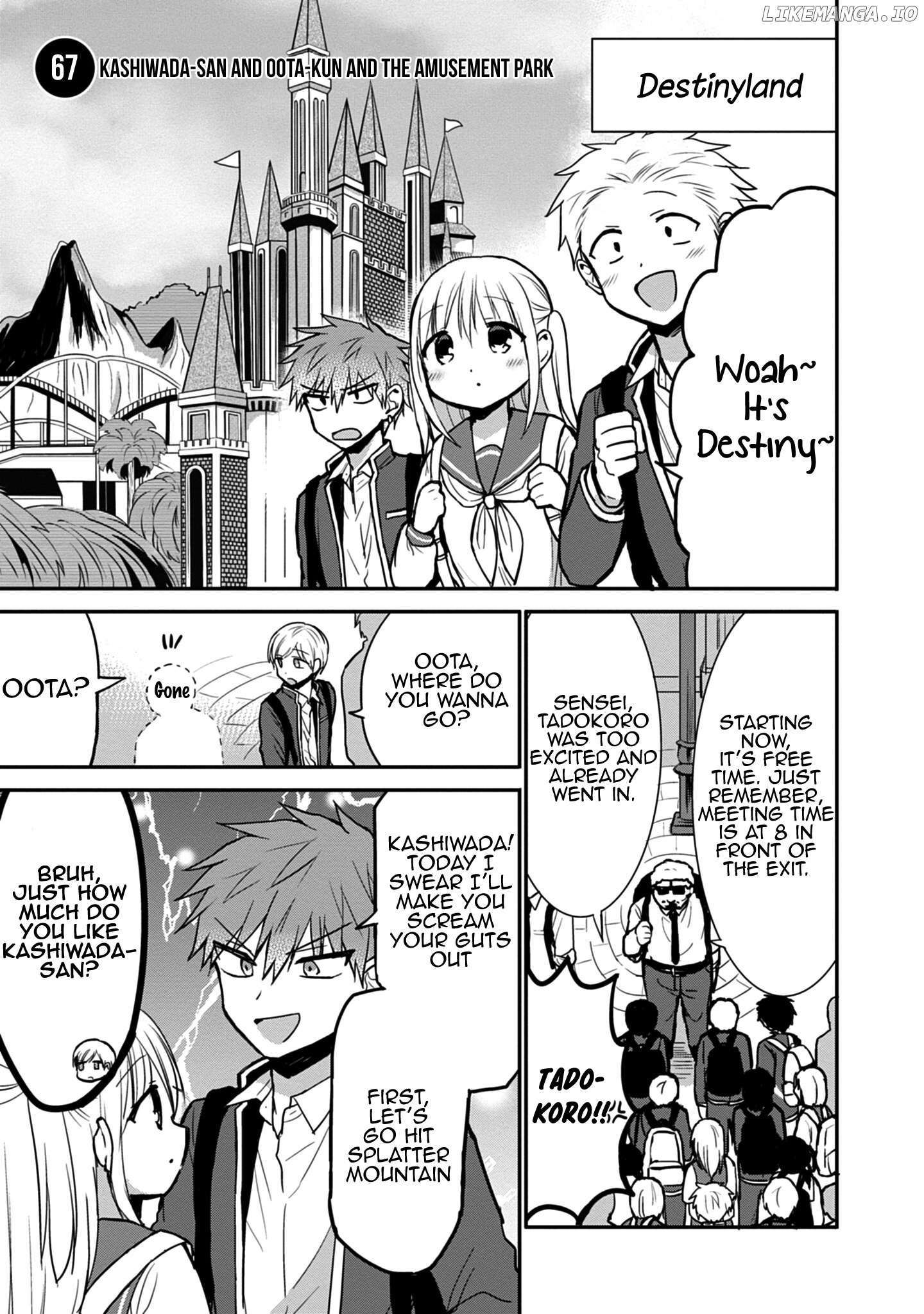 Expressionless Kashiwada-San And Emotional Oota-Kun chapter 67 - page 2