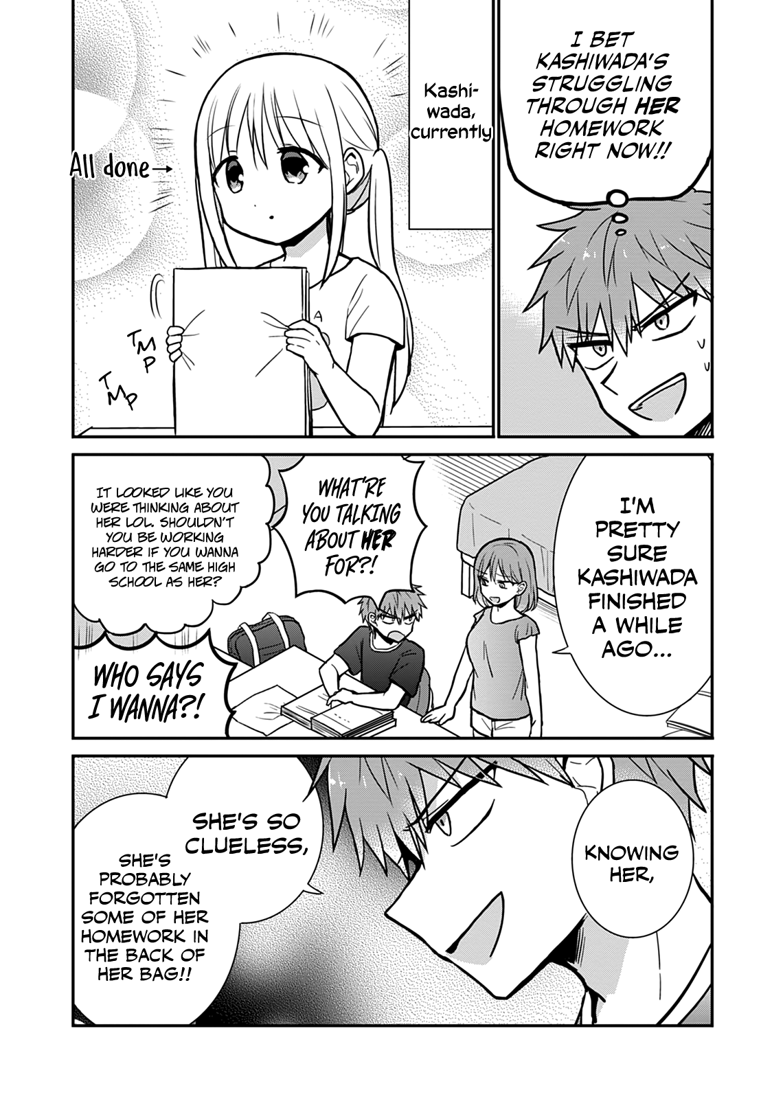 Expressionless Kashiwada-San And Emotional Oota-Kun chapter 37.5 - page 2