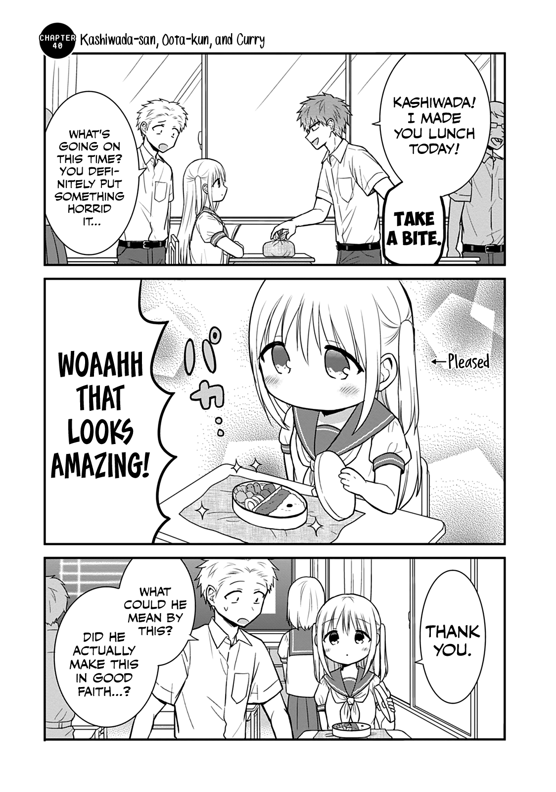 Expressionless Kashiwada-San And Emotional Oota-Kun chapter 40 - page 2