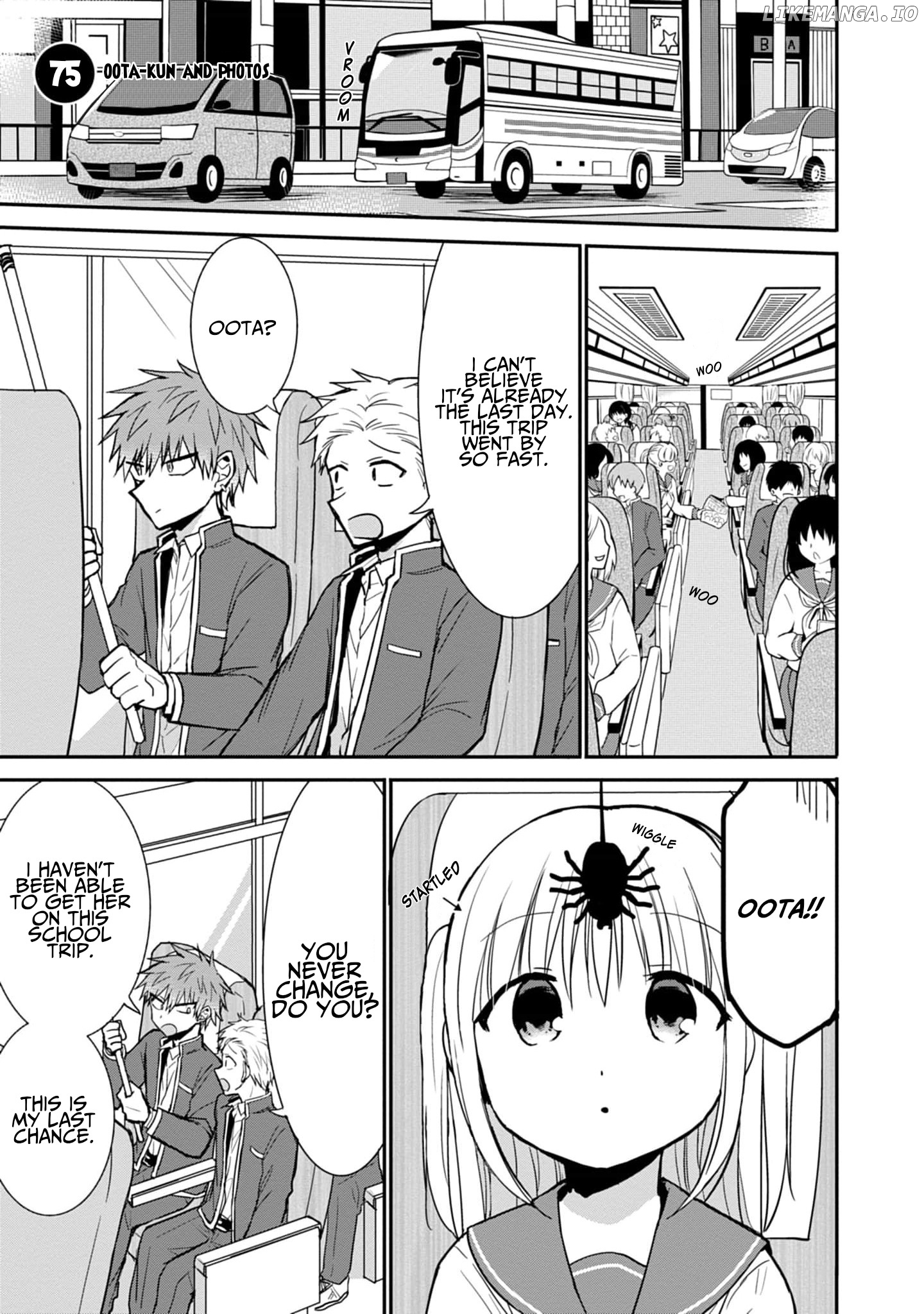 Expressionless Kashiwada-San And Emotional Oota-Kun chapter 75 - page 2