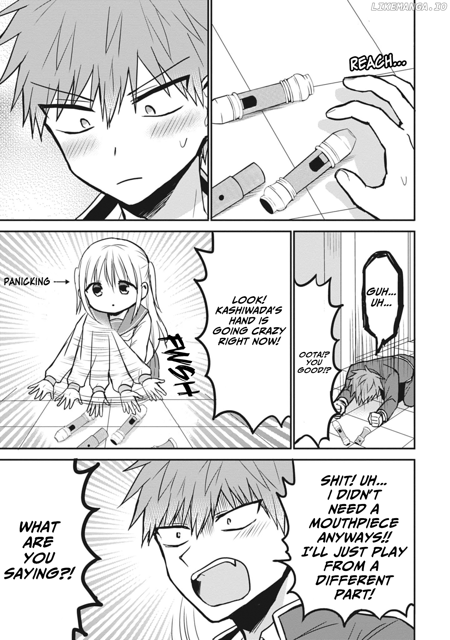 Expressionless Kashiwada-San And Emotional Oota-Kun chapter 77 - page 7