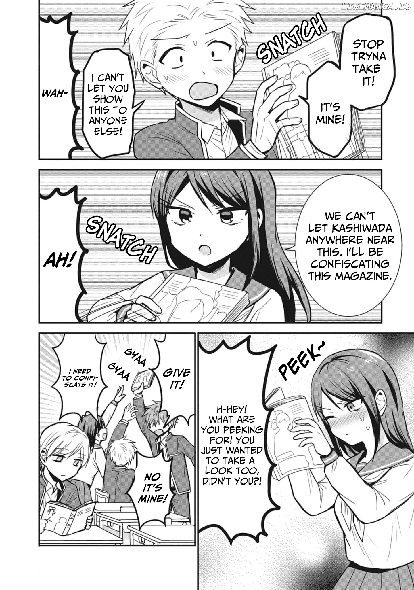 Expressionless Kashiwada-San And Emotional Oota-Kun chapter 78 - page 5