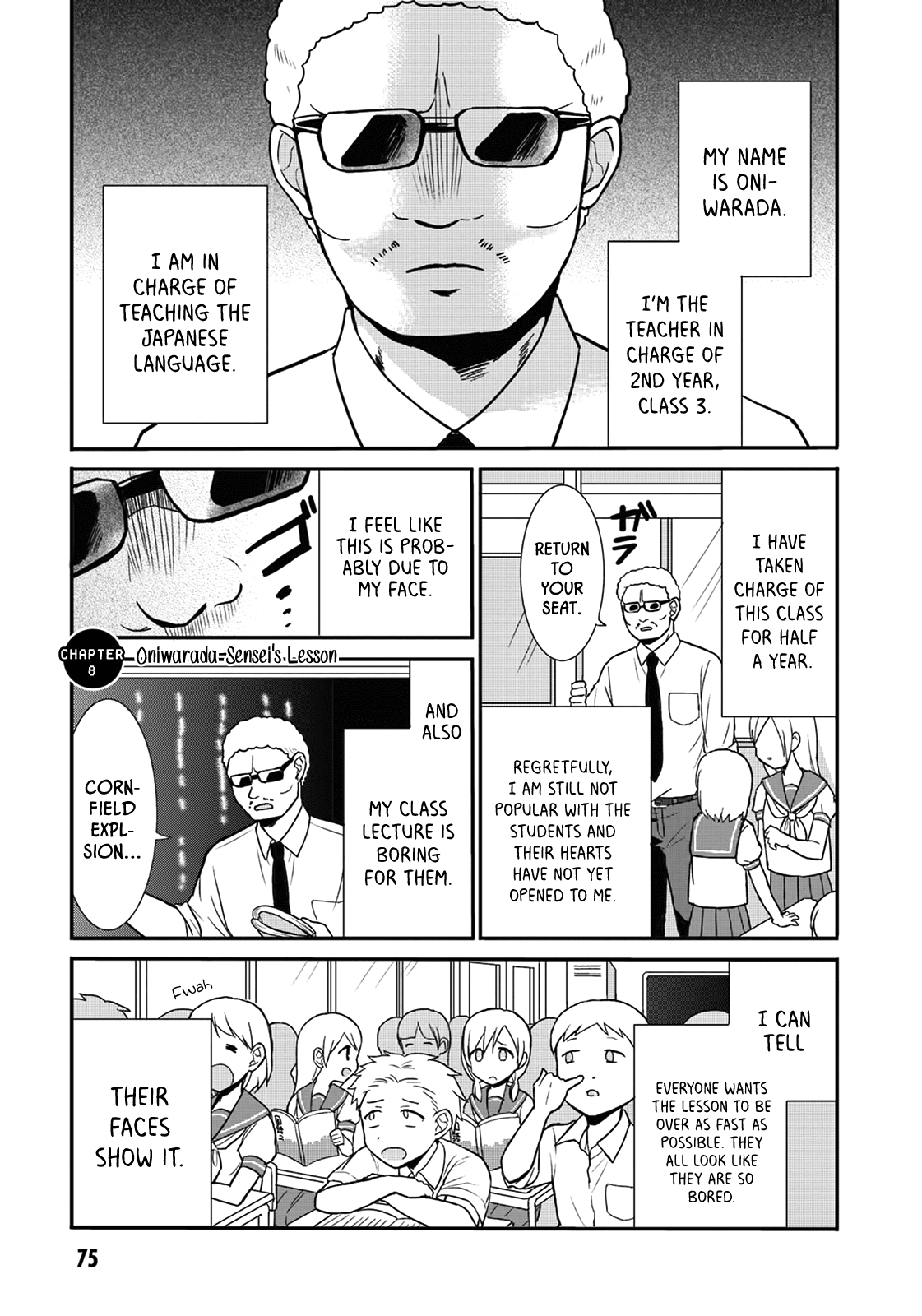 Expressionless Kashiwada-San And Emotional Oota-Kun chapter 8 - page 1