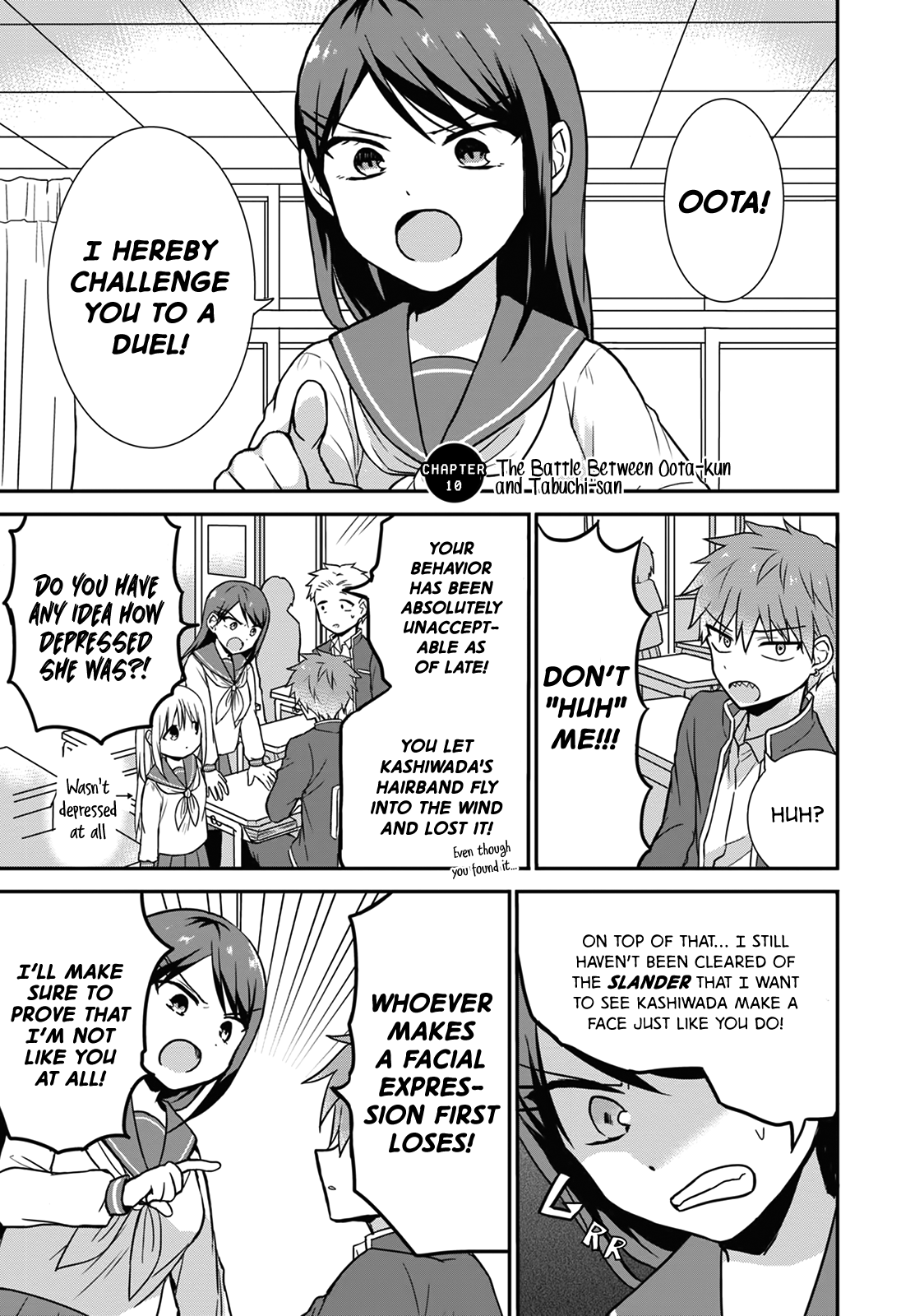 Expressionless Kashiwada-San And Emotional Oota-Kun chapter 10 - page 2