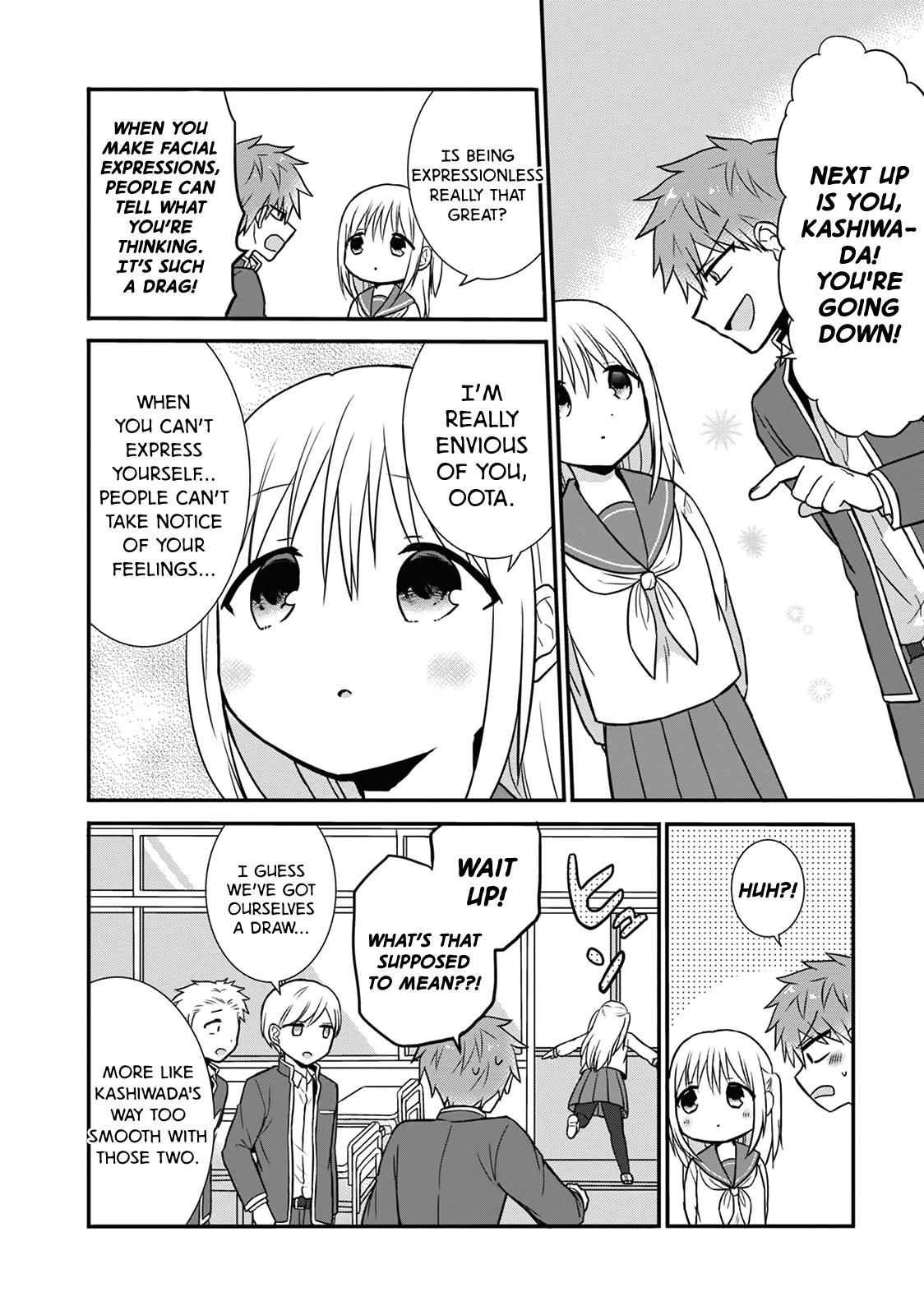 Expressionless Kashiwada-San And Emotional Oota-Kun chapter 10 - page 9