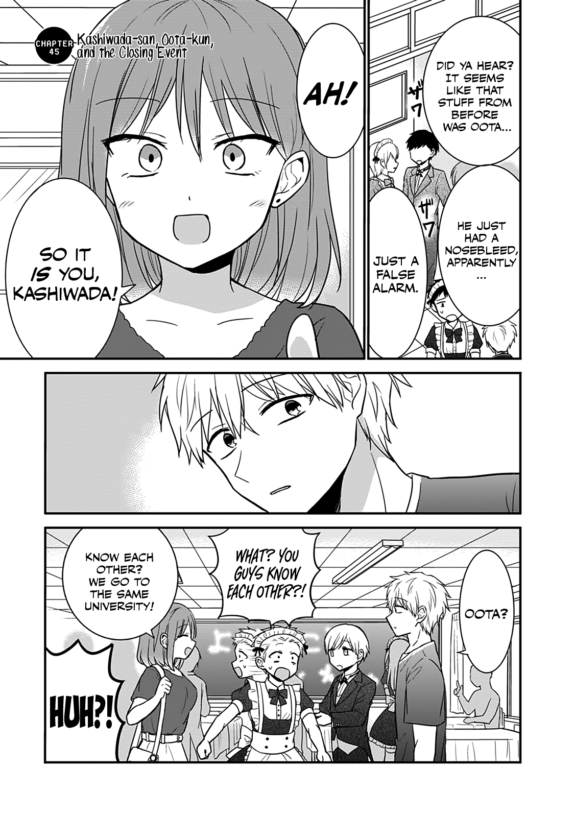 Expressionless Kashiwada-San And Emotional Oota-Kun chapter 45 - page 2