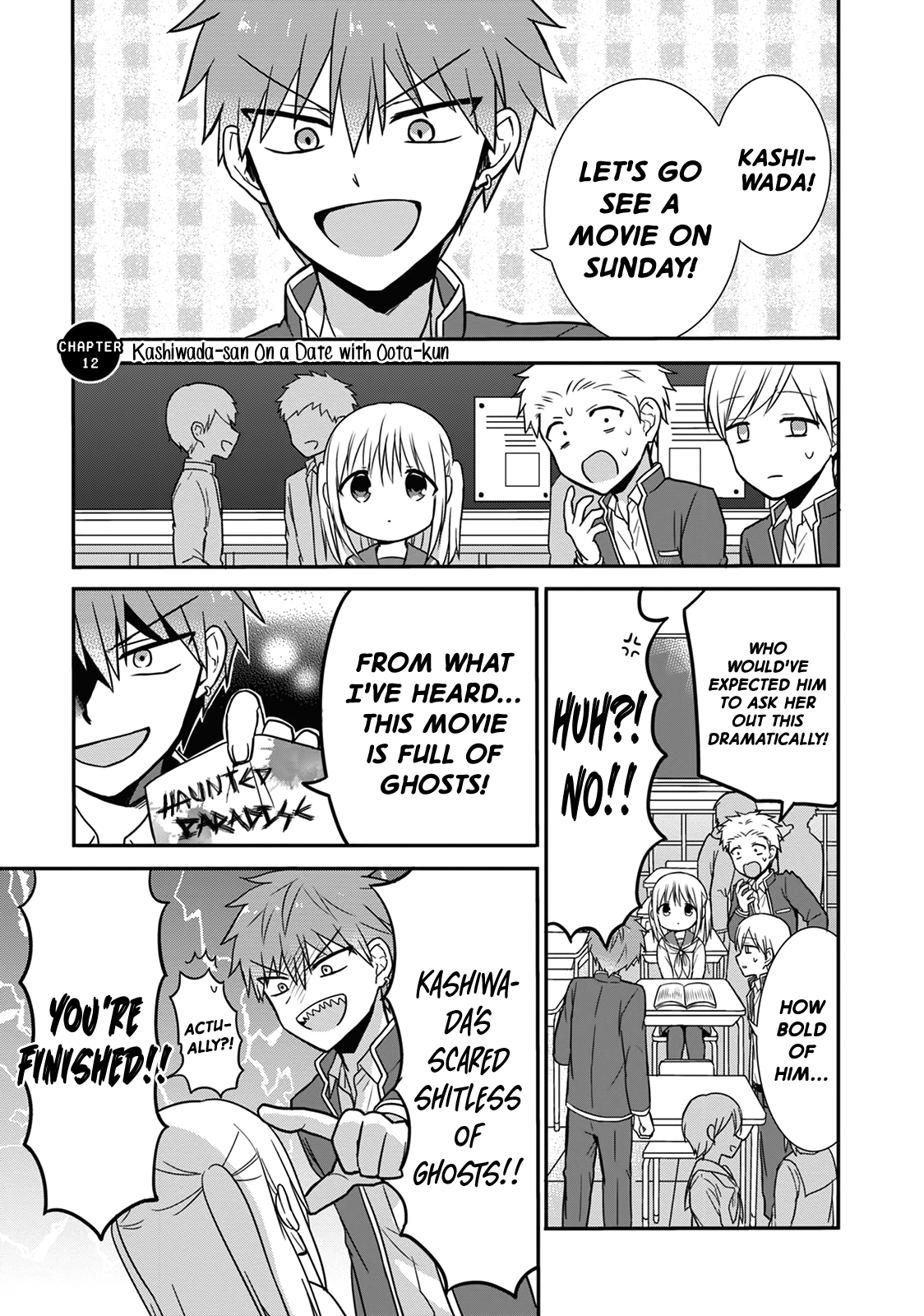 Expressionless Kashiwada-San And Emotional Oota-Kun chapter 12 - page 2