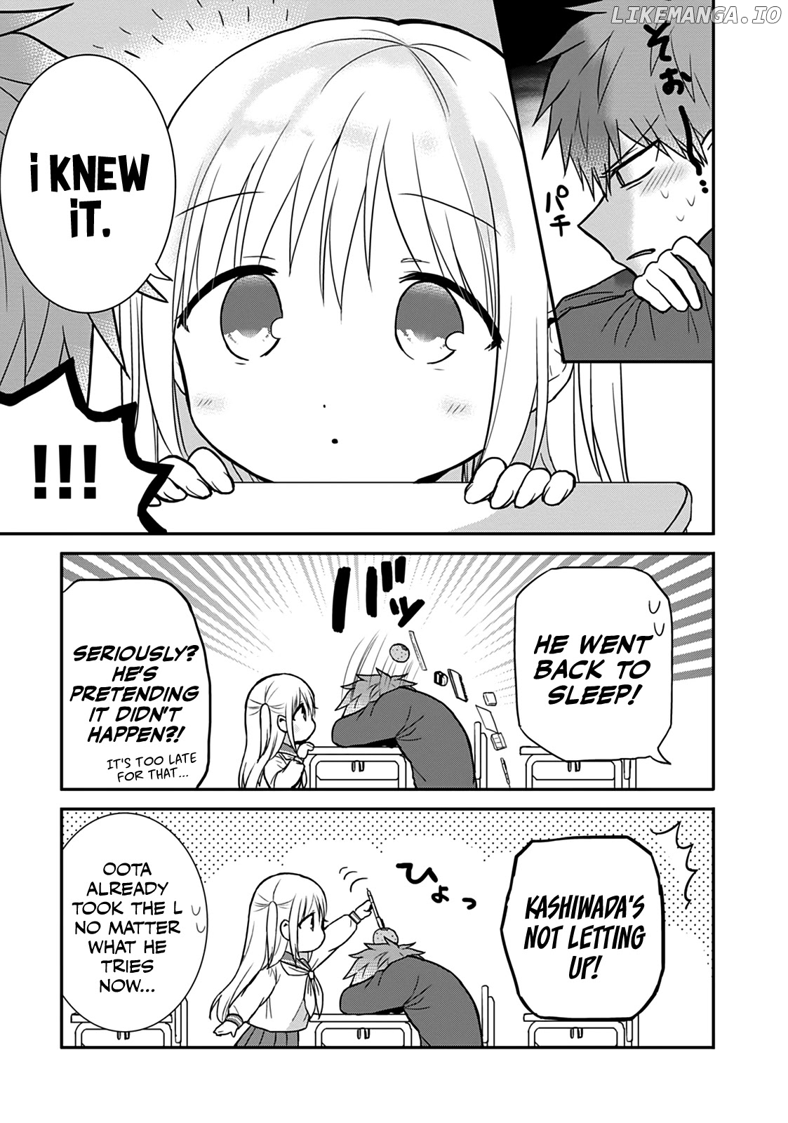 Expressionless Kashiwada-San And Emotional Oota-Kun chapter 60.5 - page 3