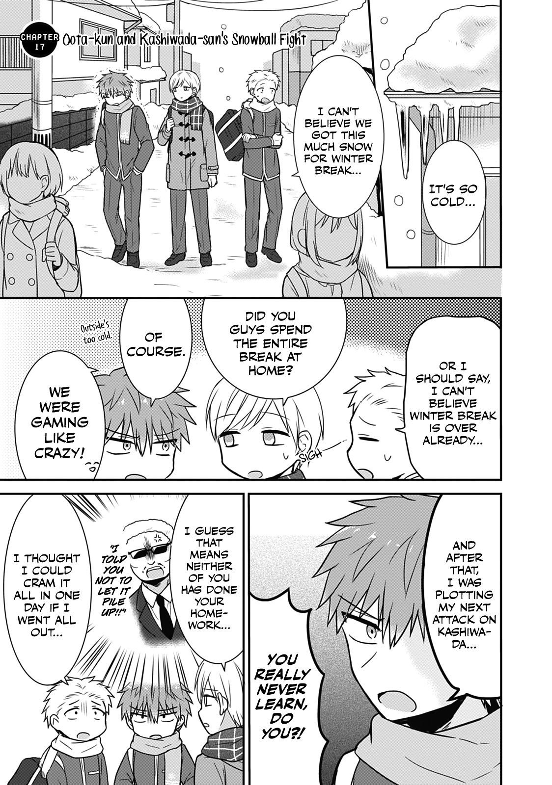 Expressionless Kashiwada-San And Emotional Oota-Kun chapter 17 - page 1