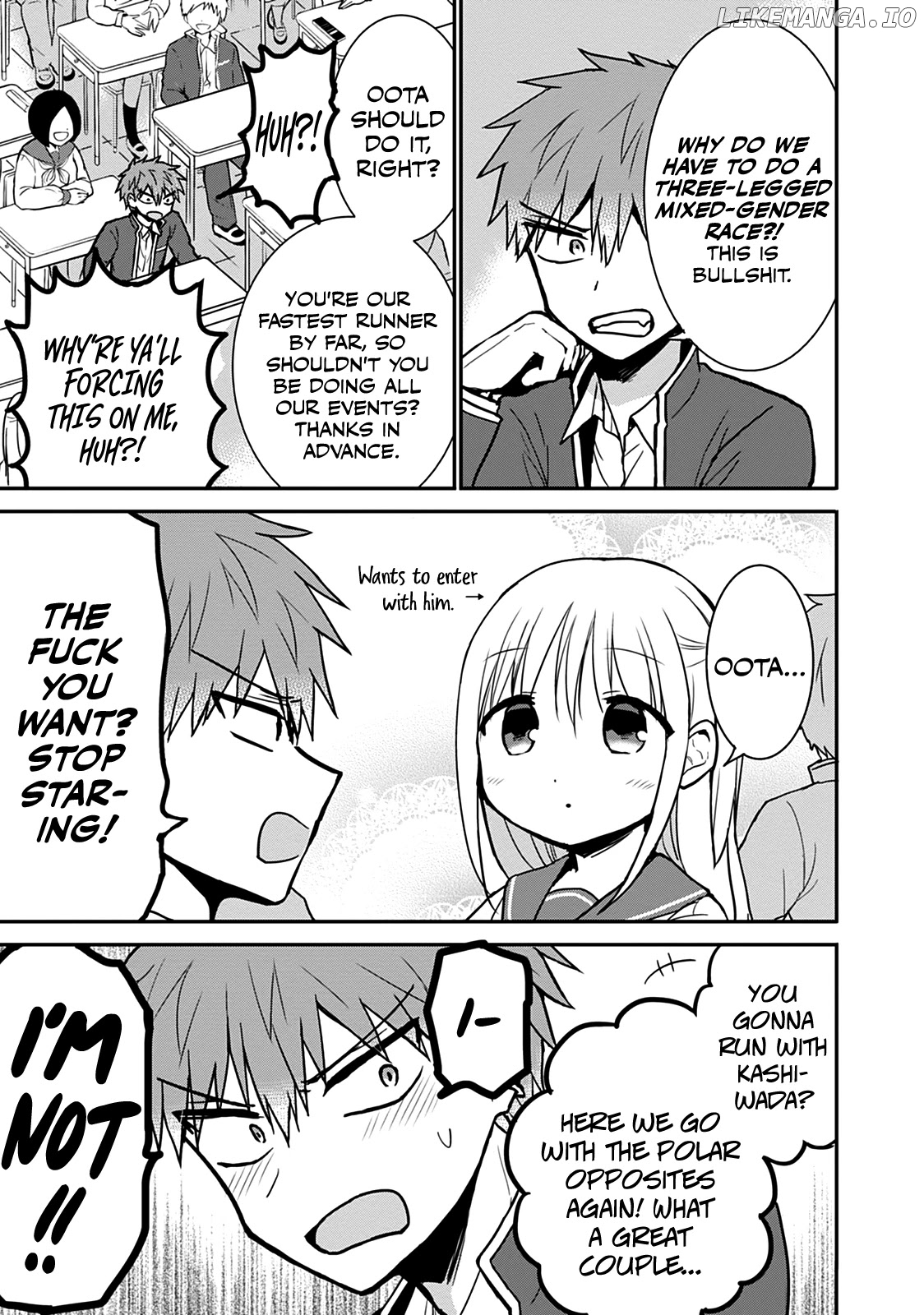 Expressionless Kashiwada-San And Emotional Oota-Kun chapter 56 - page 3