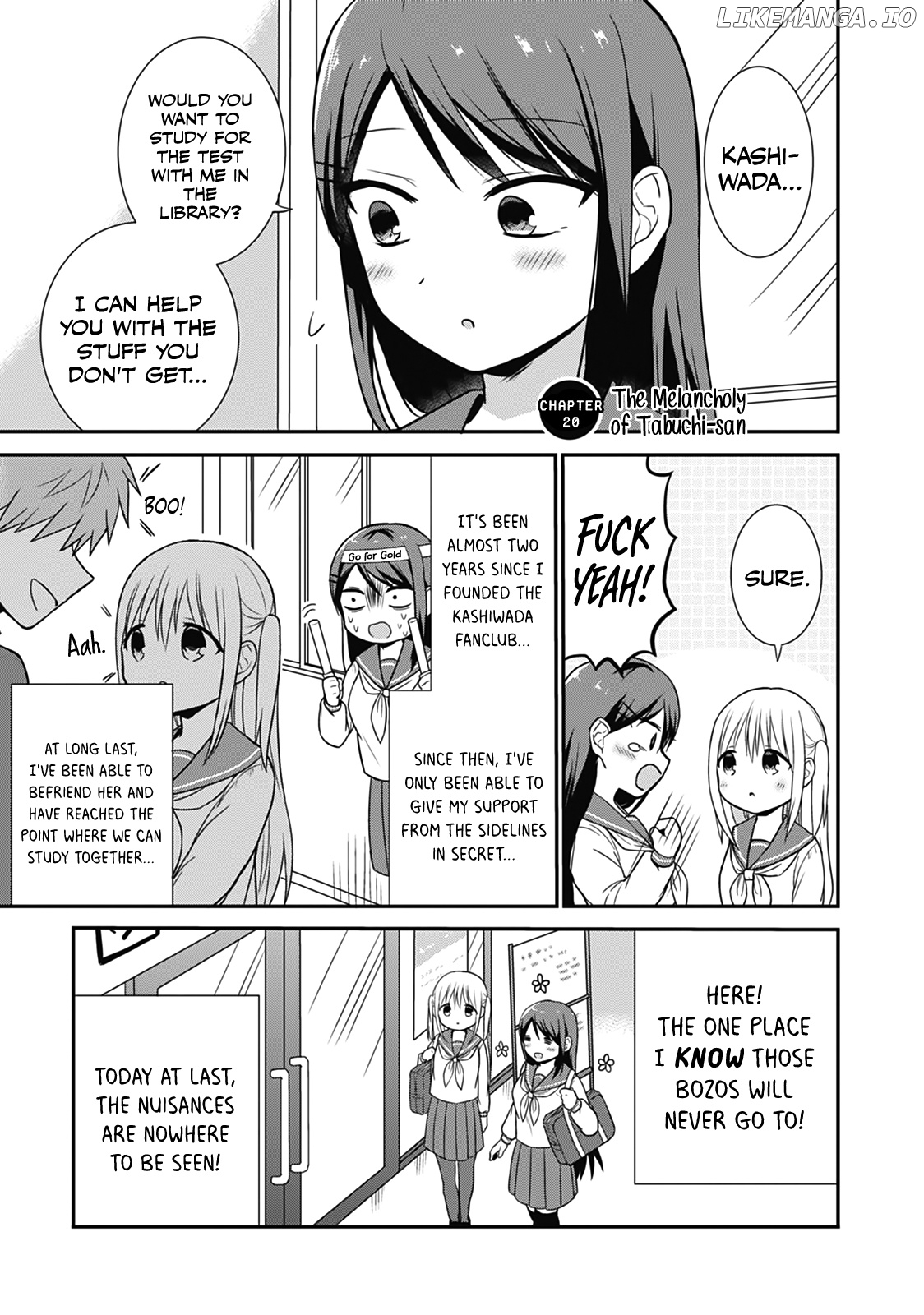 Expressionless Kashiwada-San And Emotional Oota-Kun chapter 20 - page 1