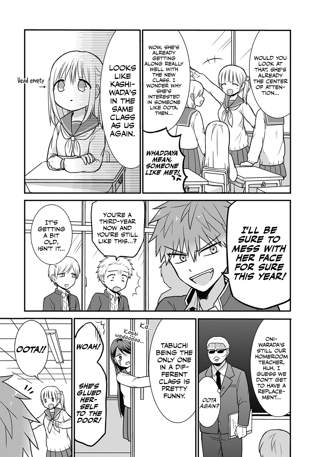 Expressionless Kashiwada-San And Emotional Oota-Kun chapter 23 - page 3