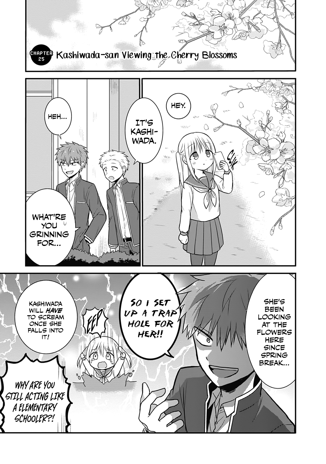 Expressionless Kashiwada-San And Emotional Oota-Kun chapter 25 - page 1