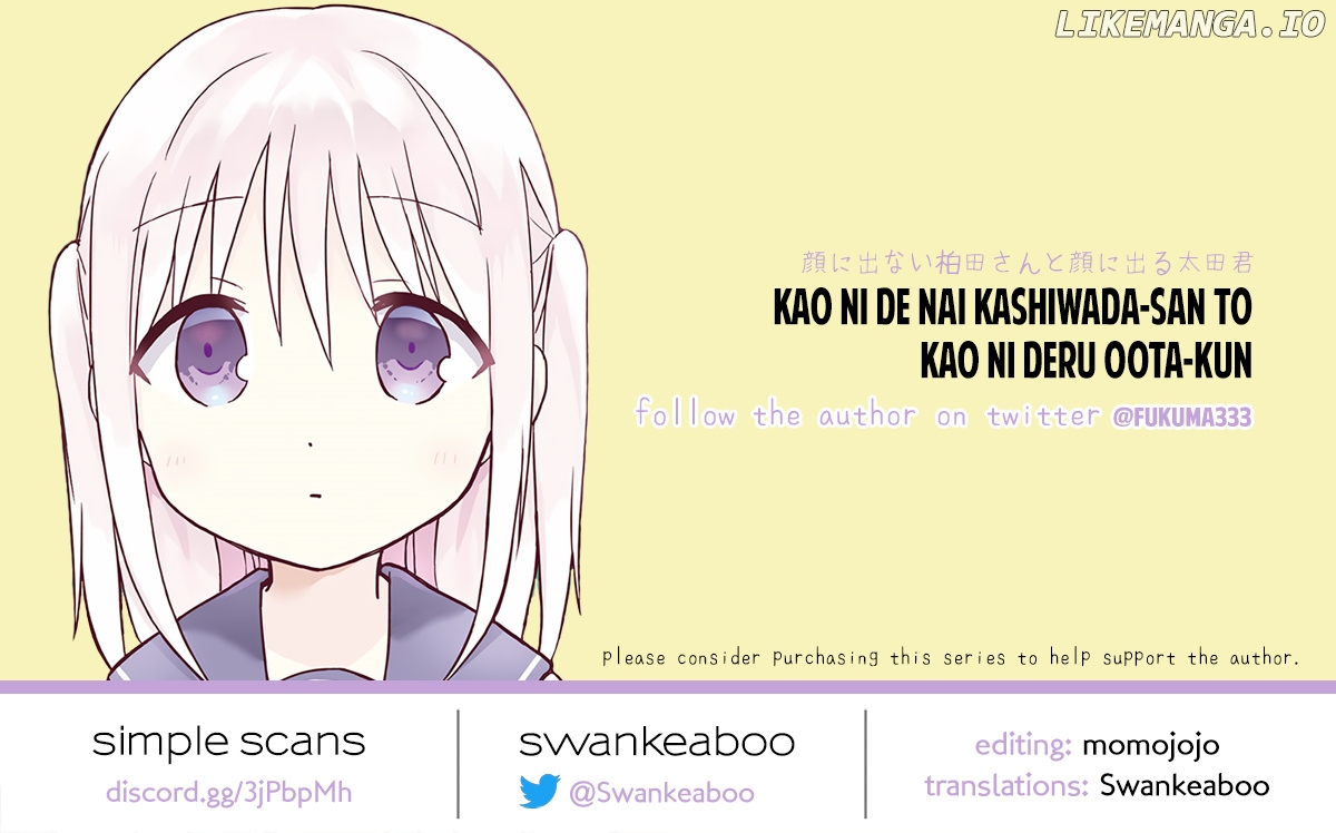 Expressionless Kashiwada-San And Emotional Oota-Kun chapter 25 - page 10