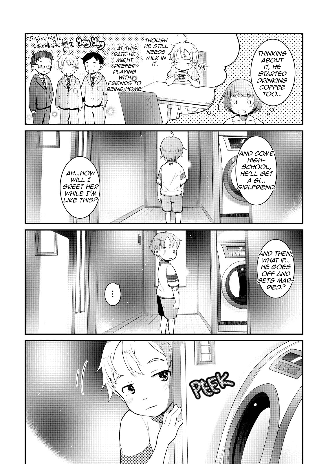 Okaa-san (10-sai) to Boku chapter 2 - page 9
