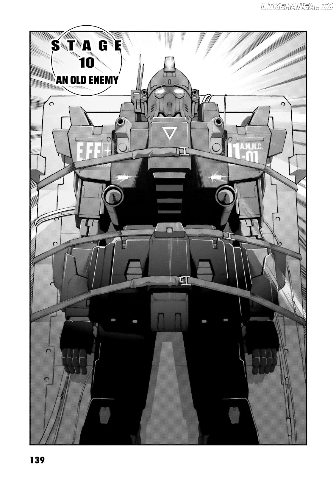 Kidou Sensei Gundam Gaiden - The Blue Destiny (TAICHI You) chapter 10 - page 1