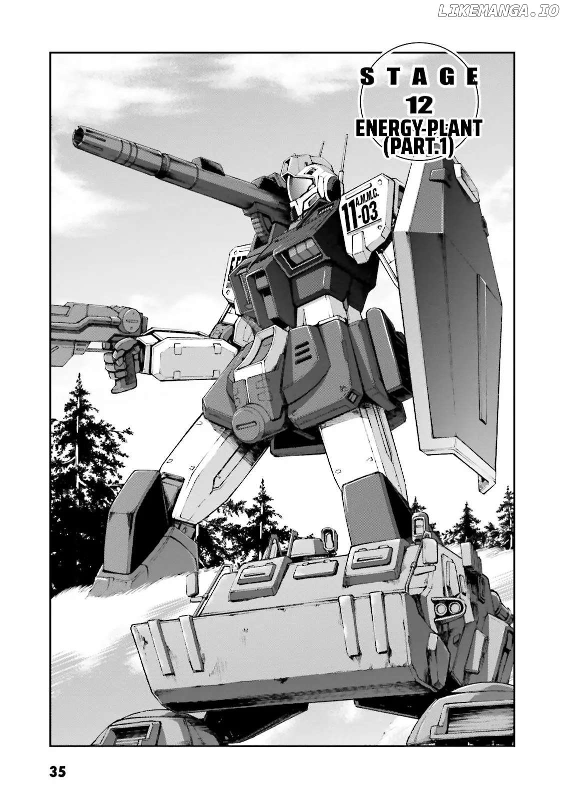 Kidou Sensei Gundam Gaiden - The Blue Destiny (TAICHI You) chapter 12 - page 1