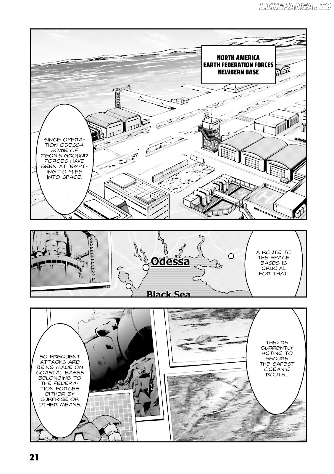Kidou Sensei Gundam Gaiden - The Blue Destiny (TAICHI You) chapter 6 - page 21