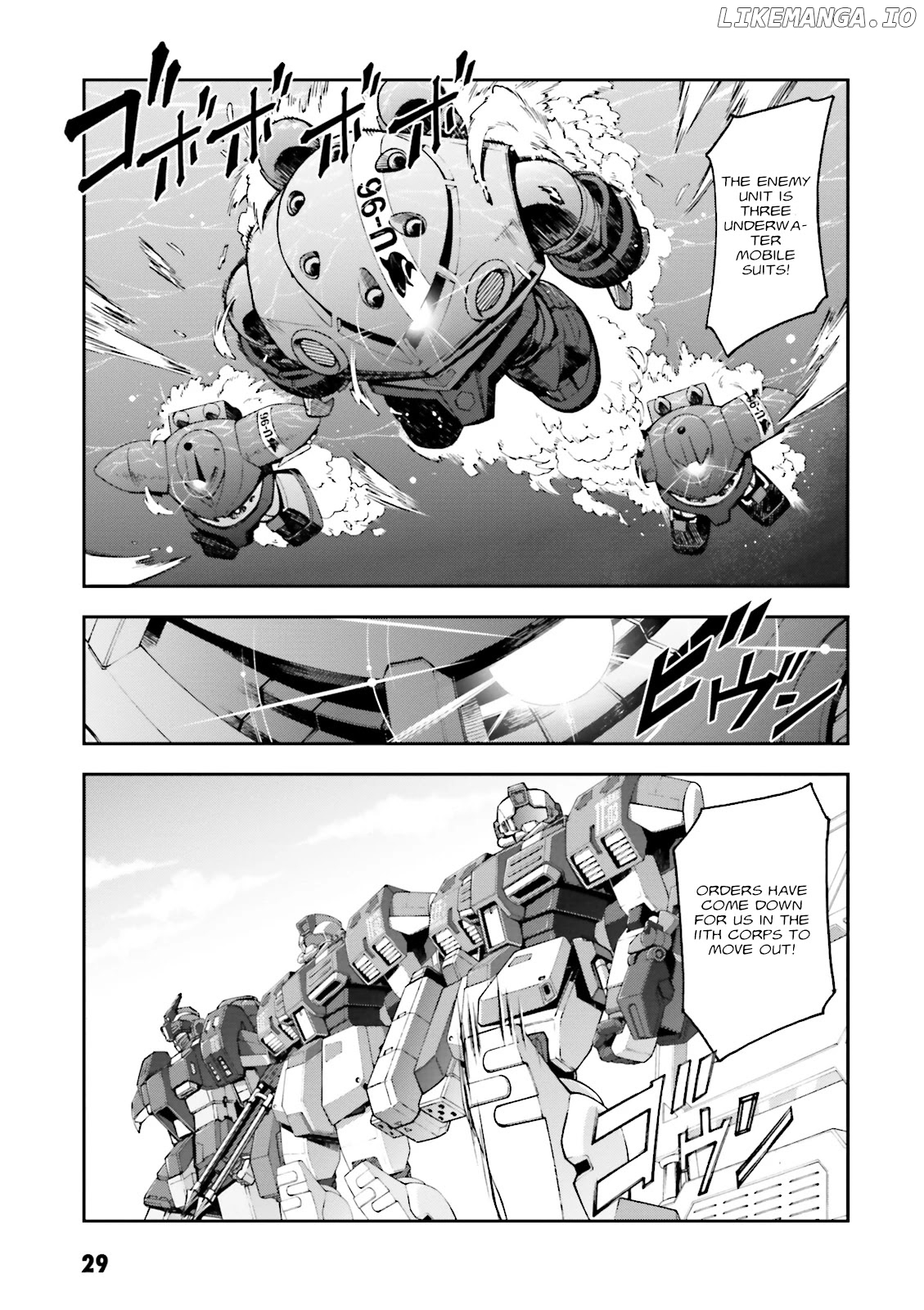 Kidou Sensei Gundam Gaiden - The Blue Destiny (TAICHI You) chapter 6 - page 29