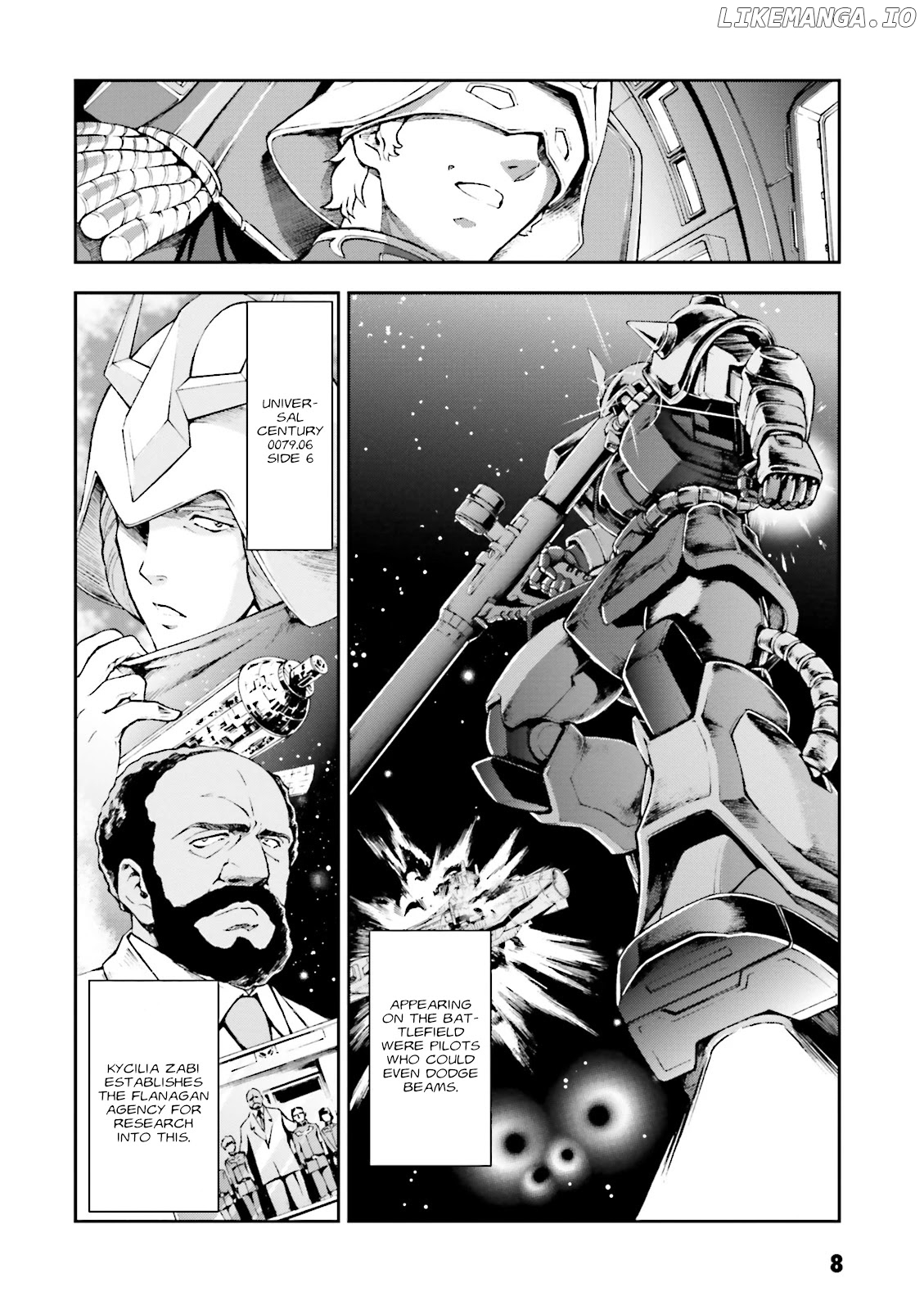 Kidou Sensei Gundam Gaiden - The Blue Destiny (TAICHI You) chapter 6 - page 9
