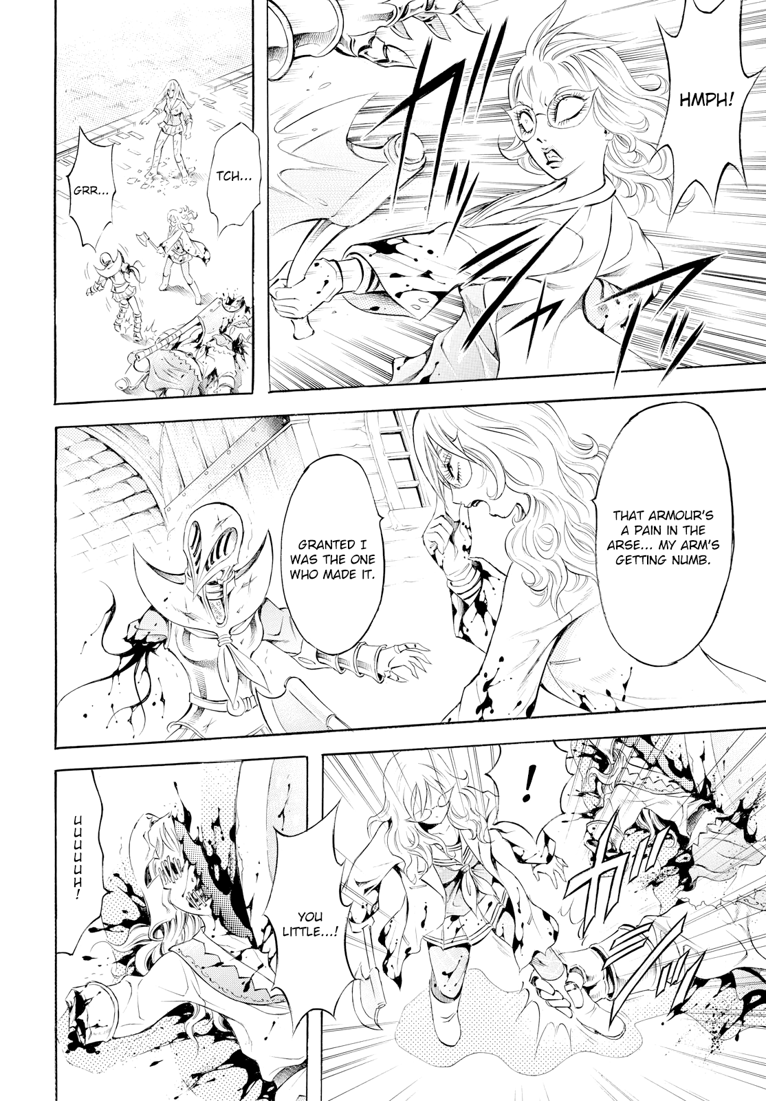 Chimamire Sukeban Chainsaw: reflesh chapter 13 - page 8
