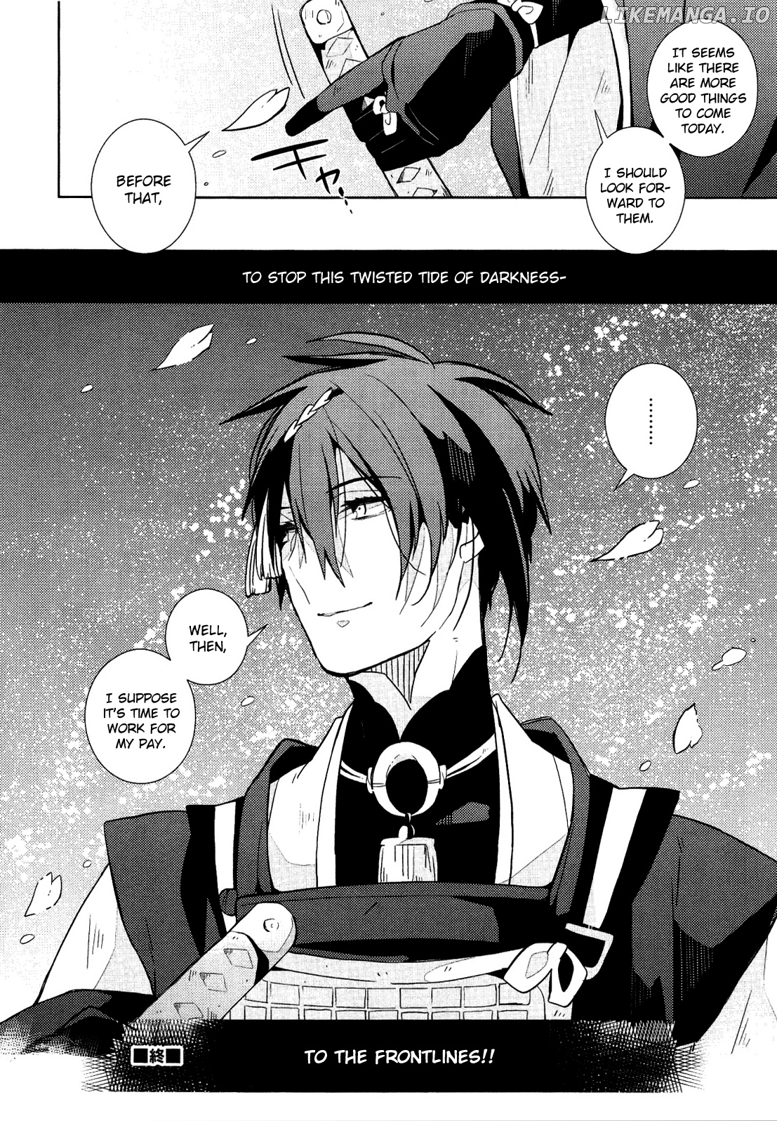 Touken Ranbu Online Anthology - Uijin chapter 1 - page 10