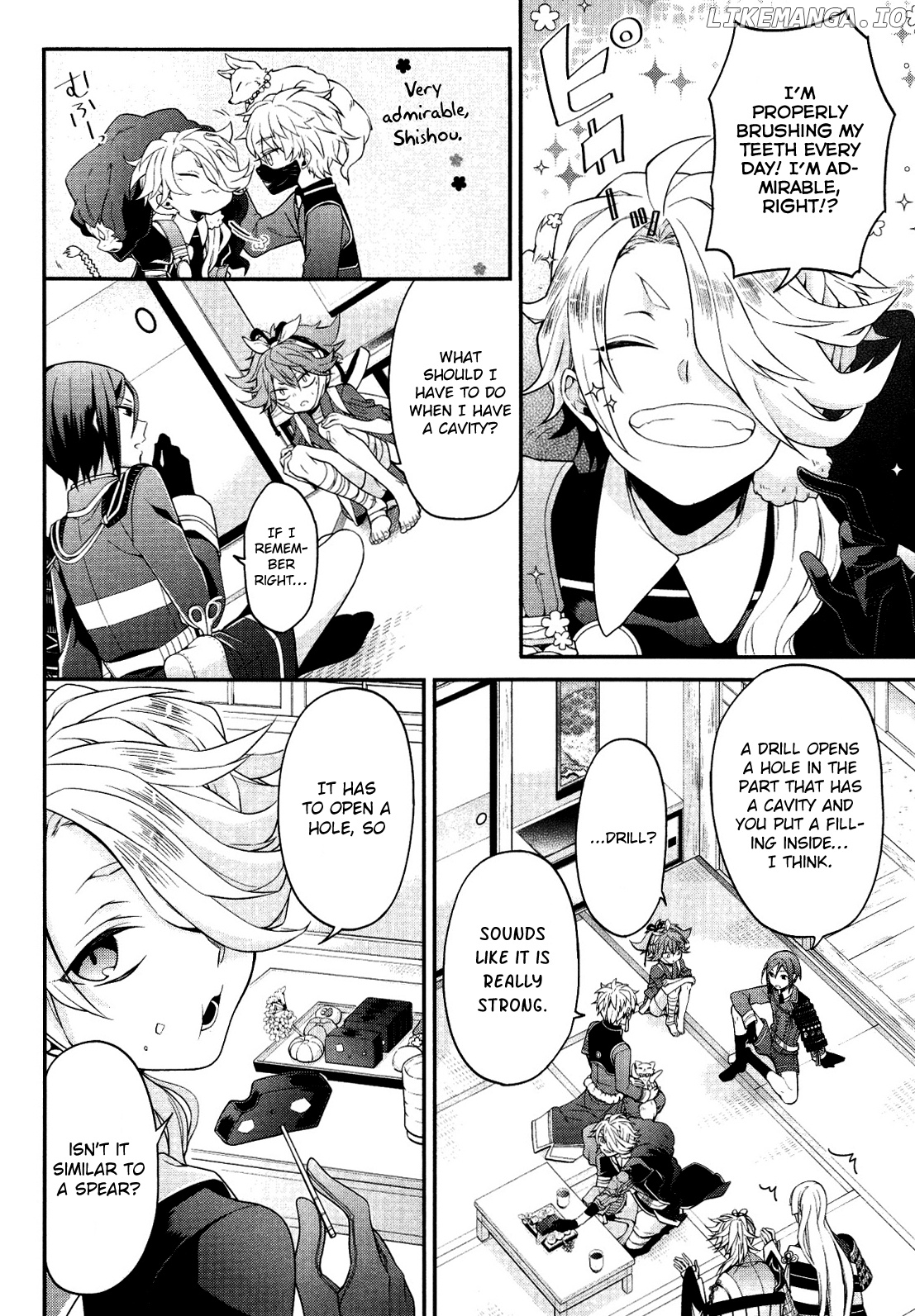 Touken Ranbu Online Anthology - Uijin chapter 4 - page 6