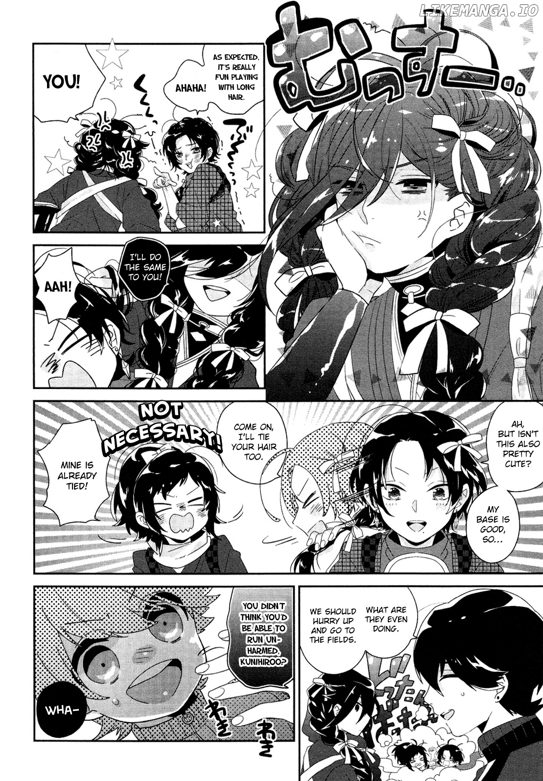 Touken Ranbu Online Anthology - Uijin chapter 7 - page 4