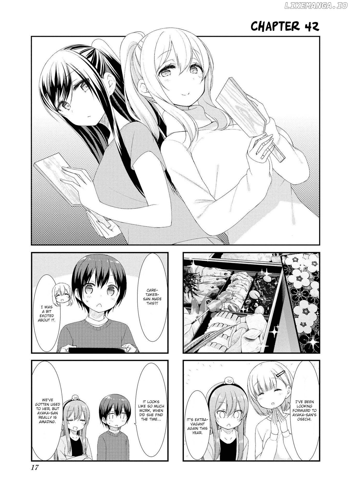 Sunoharasou no Kanrinin-San Chapter 42 - page 1