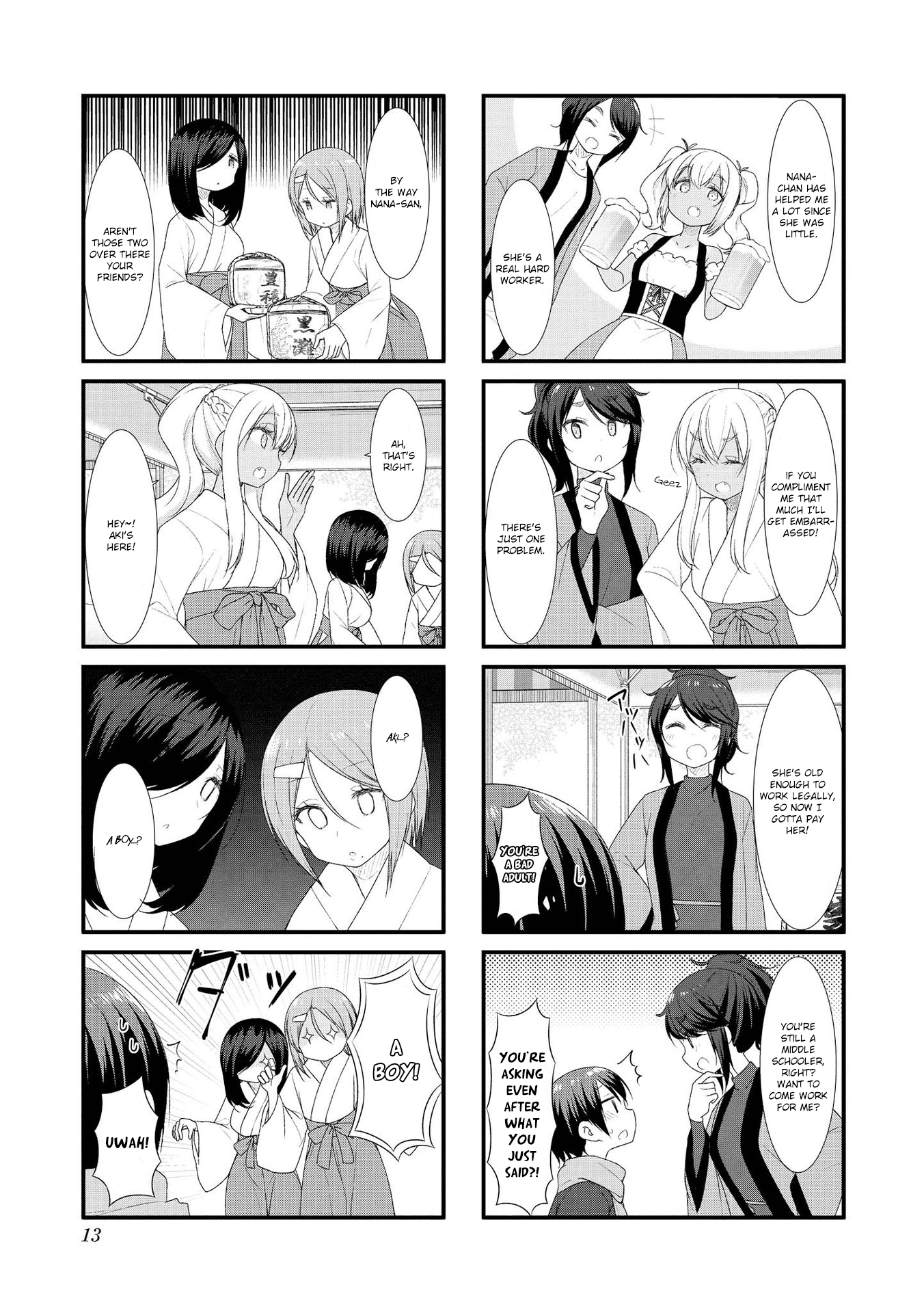 Sunoharasou no Kanrinin-San chapter 41 - page 13