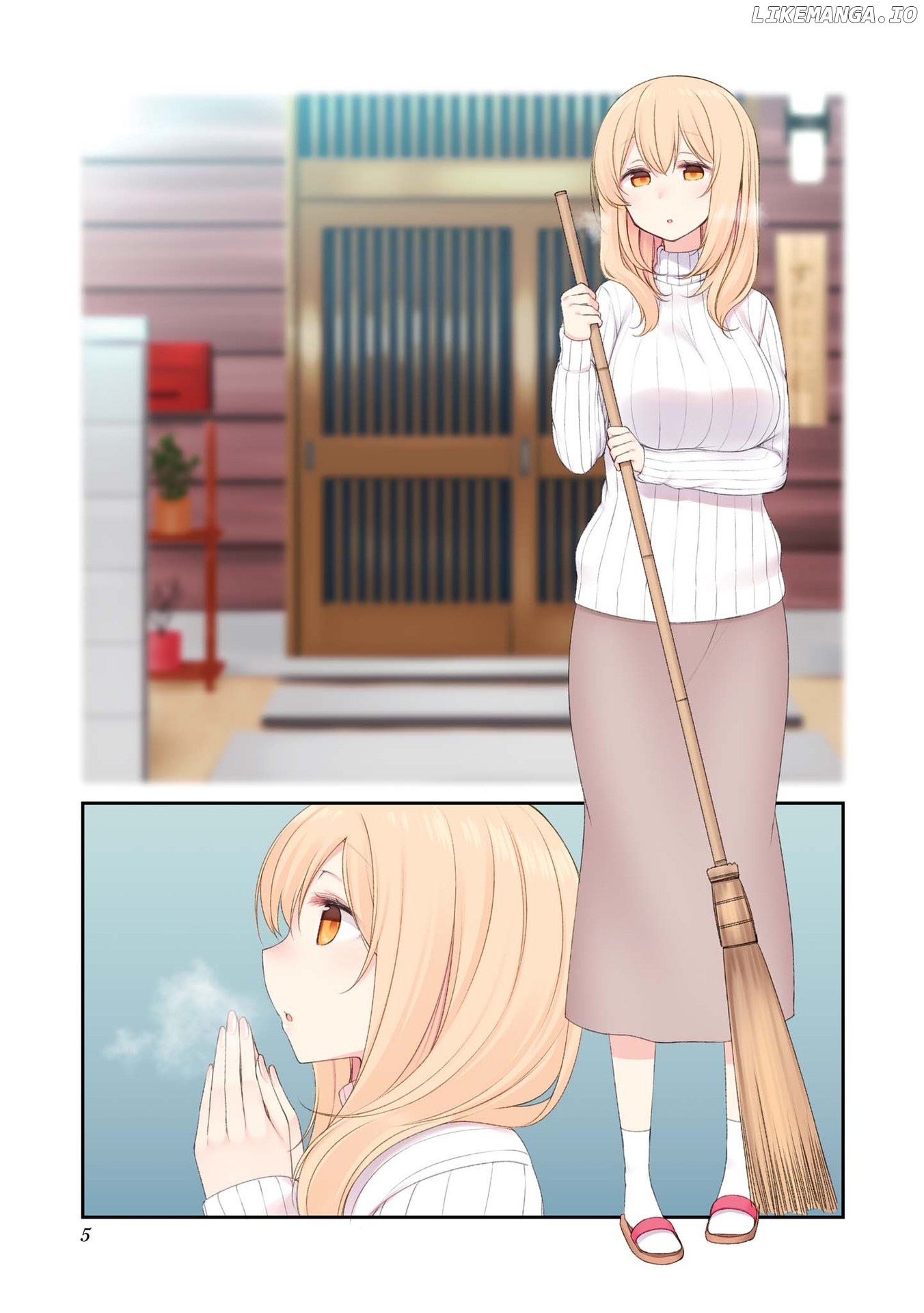 Sunoharasou no Kanrinin-San chapter 41 - page 5