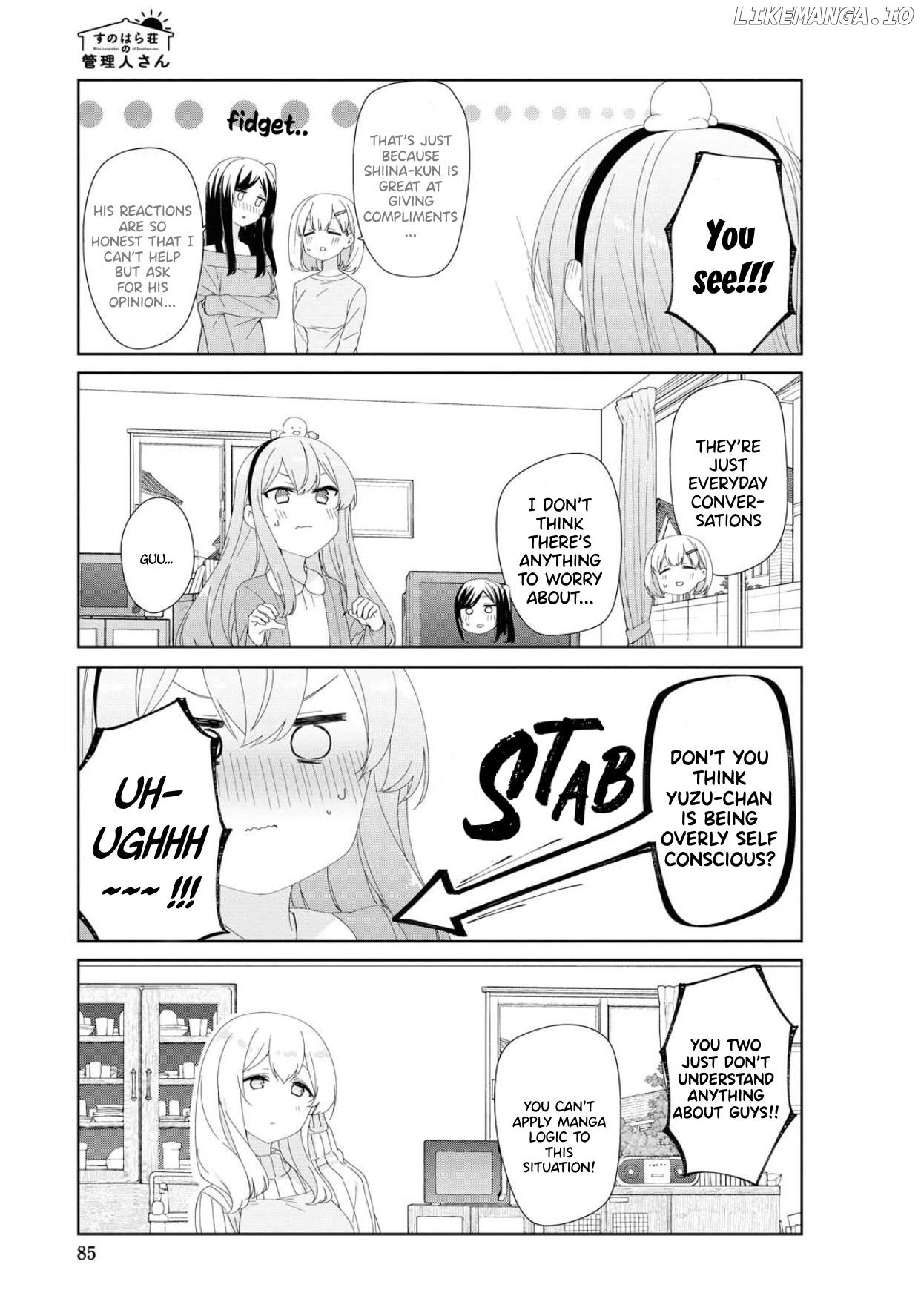 Sunoharasou no Kanrinin-San chapter 71 - page 8