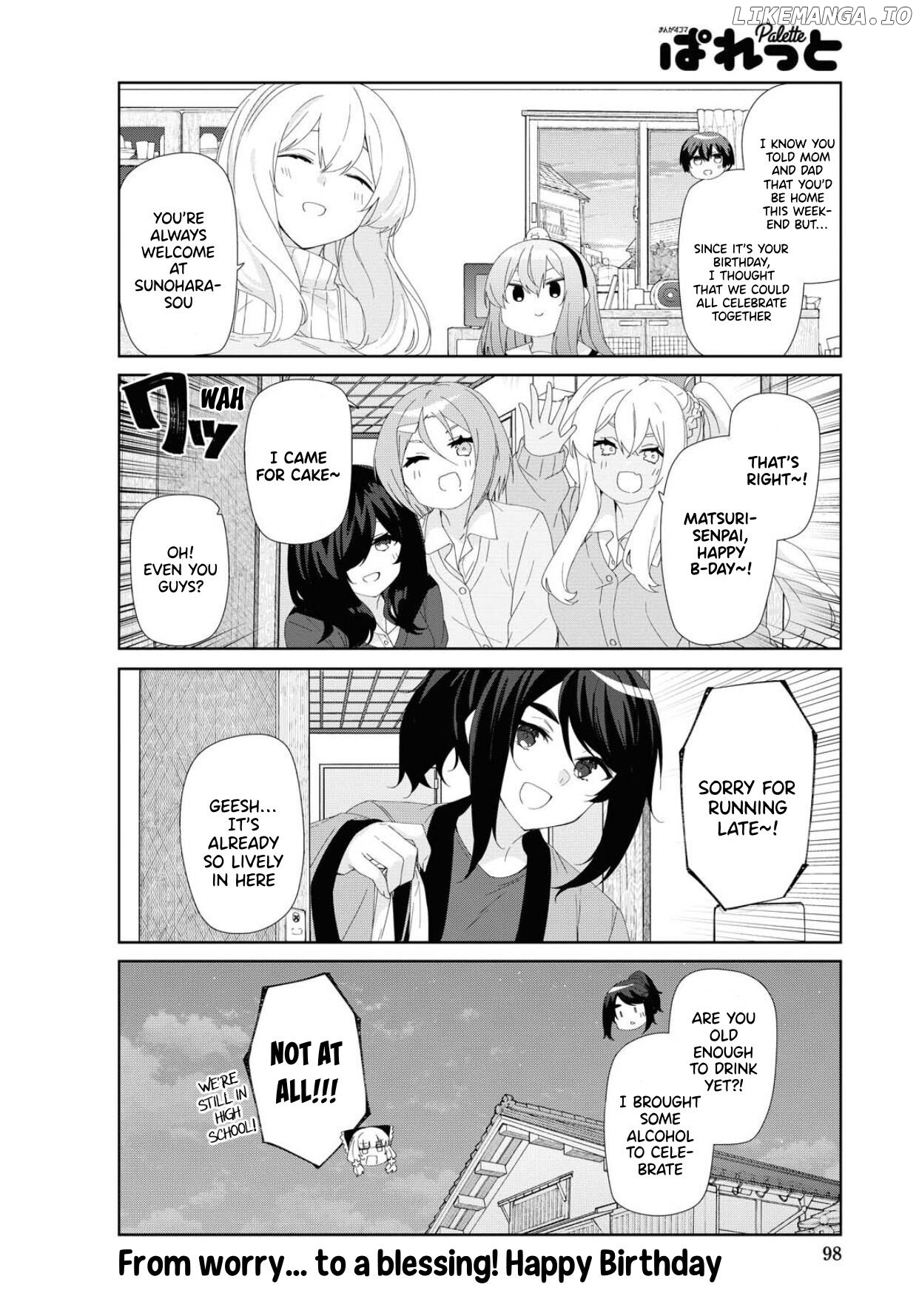 Sunoharasou no Kanrinin-San chapter 73 - page 14