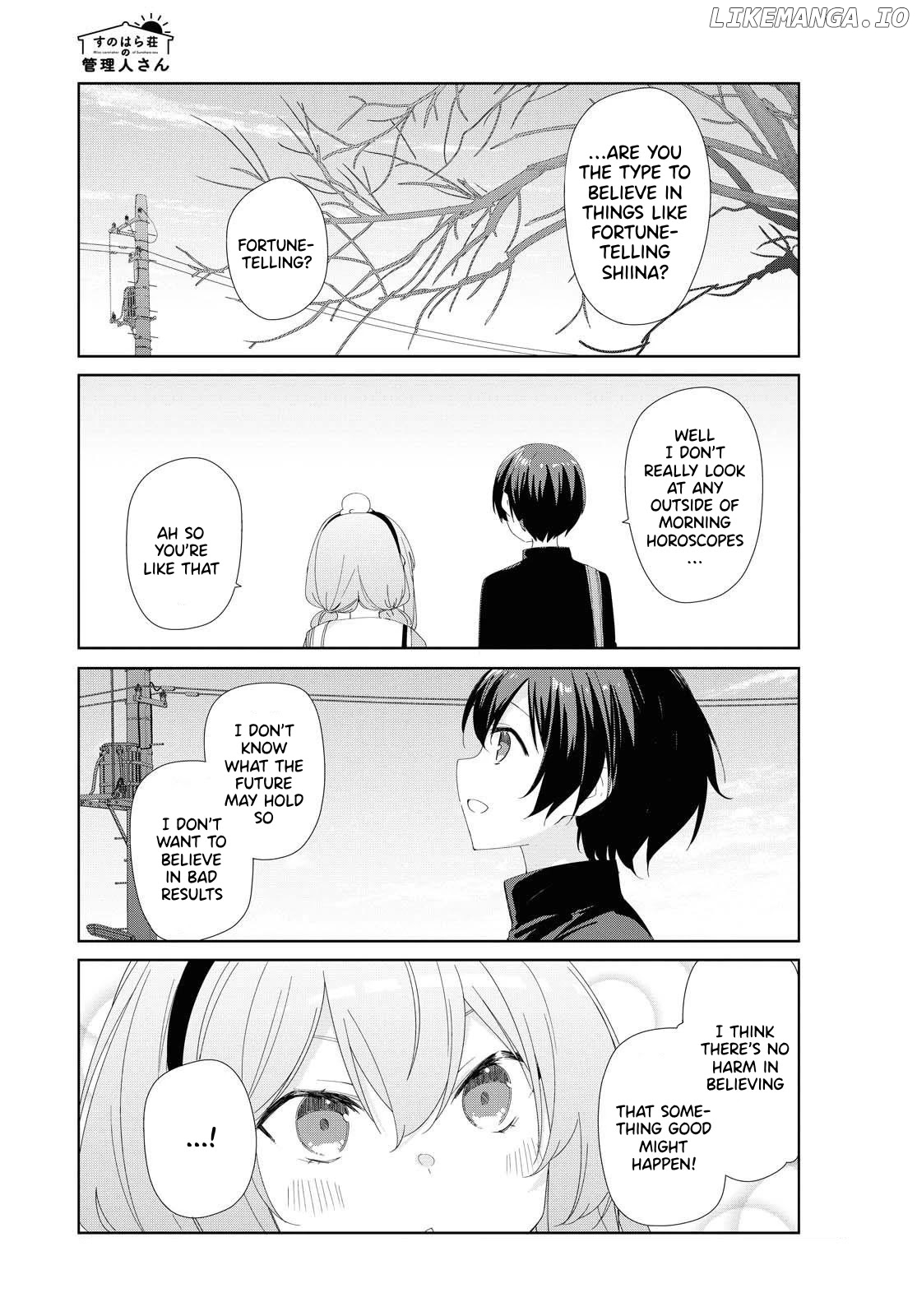 Sunoharasou no Kanrinin-San chapter 75 - page 12