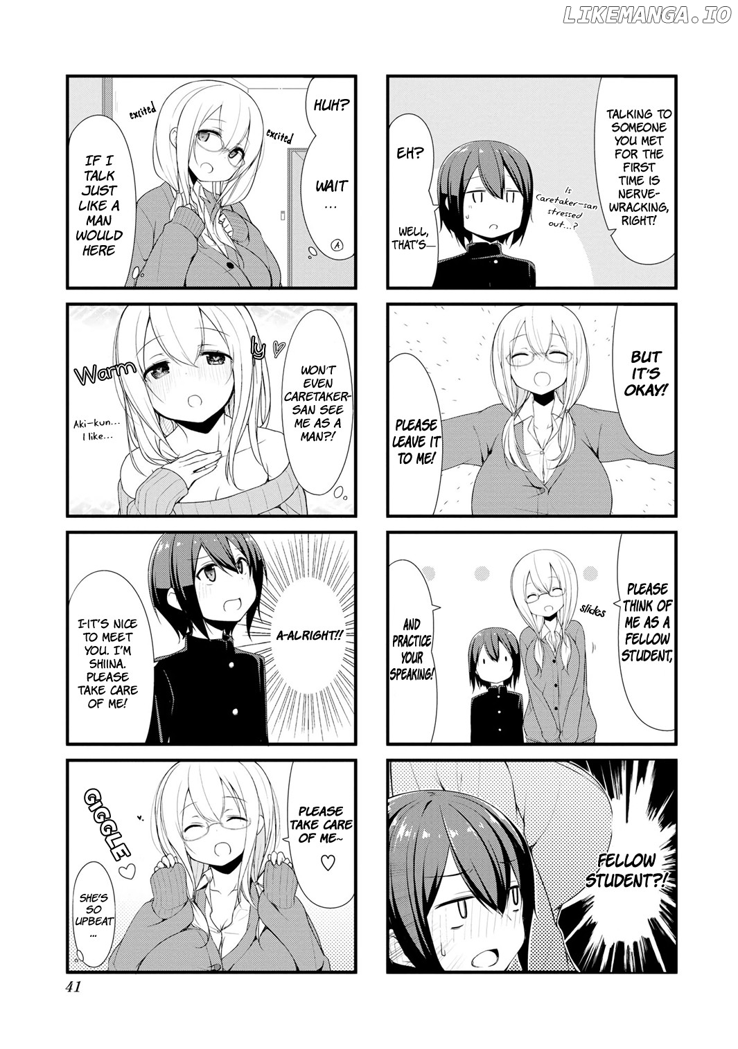 Sunoharasou no Kanrinin-San chapter 4 - page 6