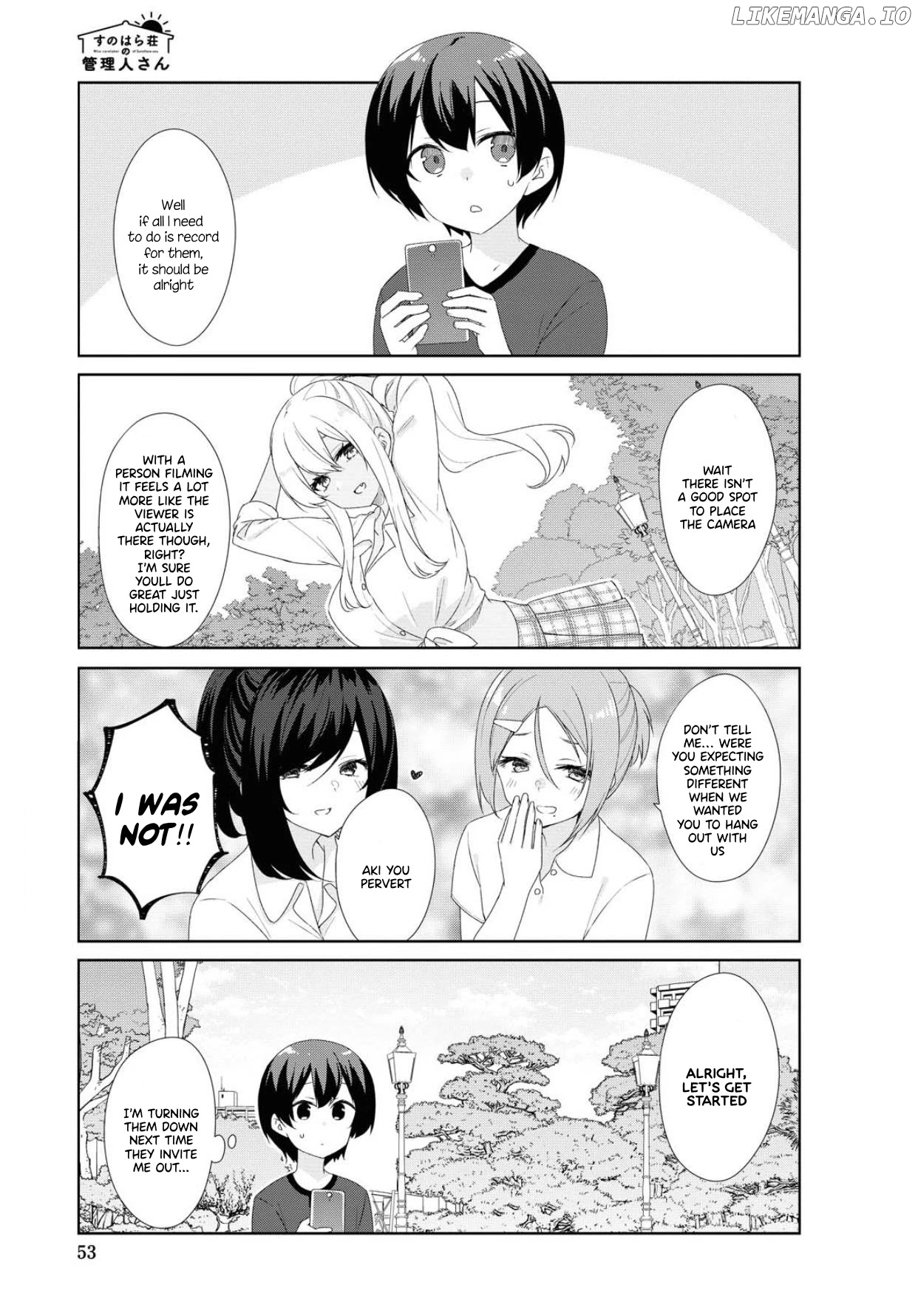 Sunoharasou no Kanrinin-San chapter 69 - page 4