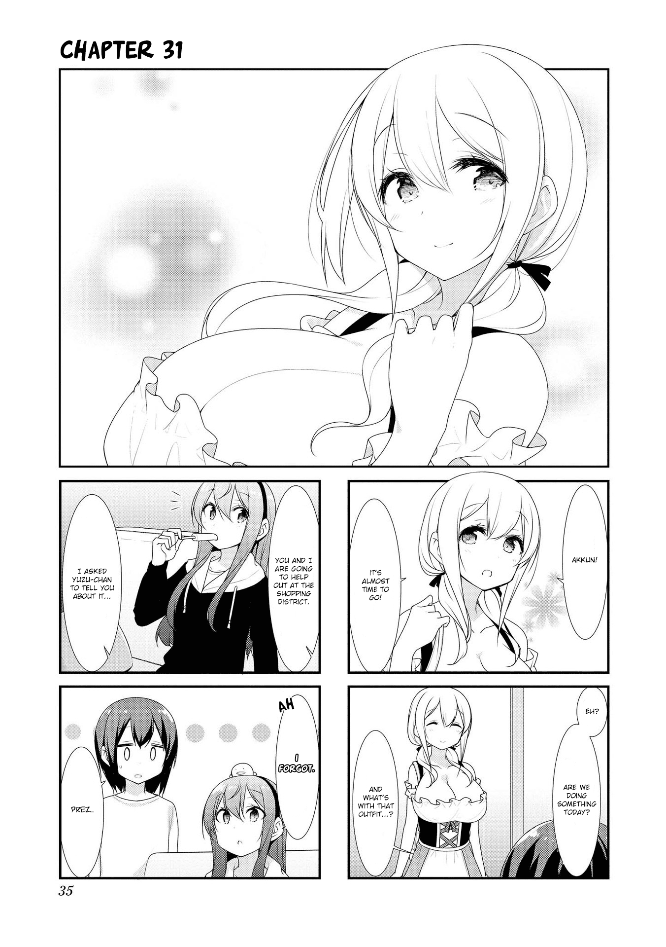 Sunoharasou no Kanrinin-San chapter 31 - page 1