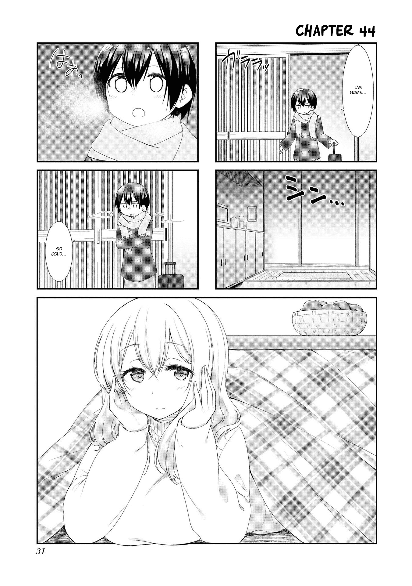 Sunoharasou no Kanrinin-San chapter 44 - page 1
