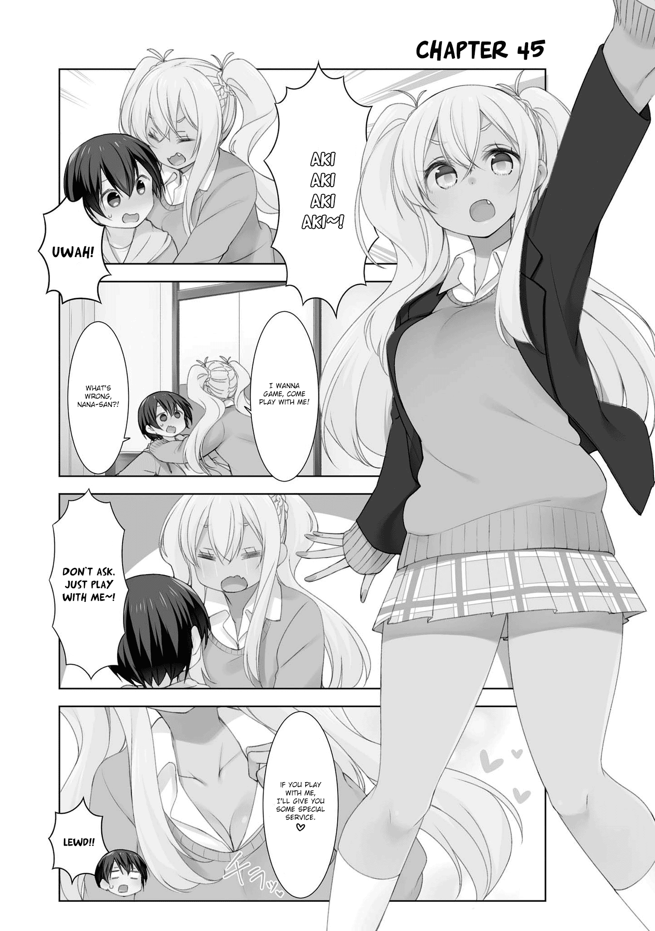 Sunoharasou no Kanrinin-San chapter 45 - page 1