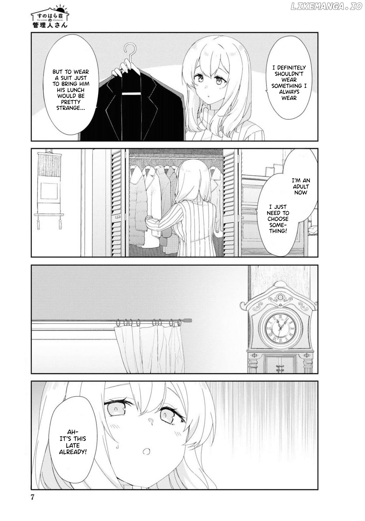 Sunoharasou no Kanrinin-San chapter 70 - page 4