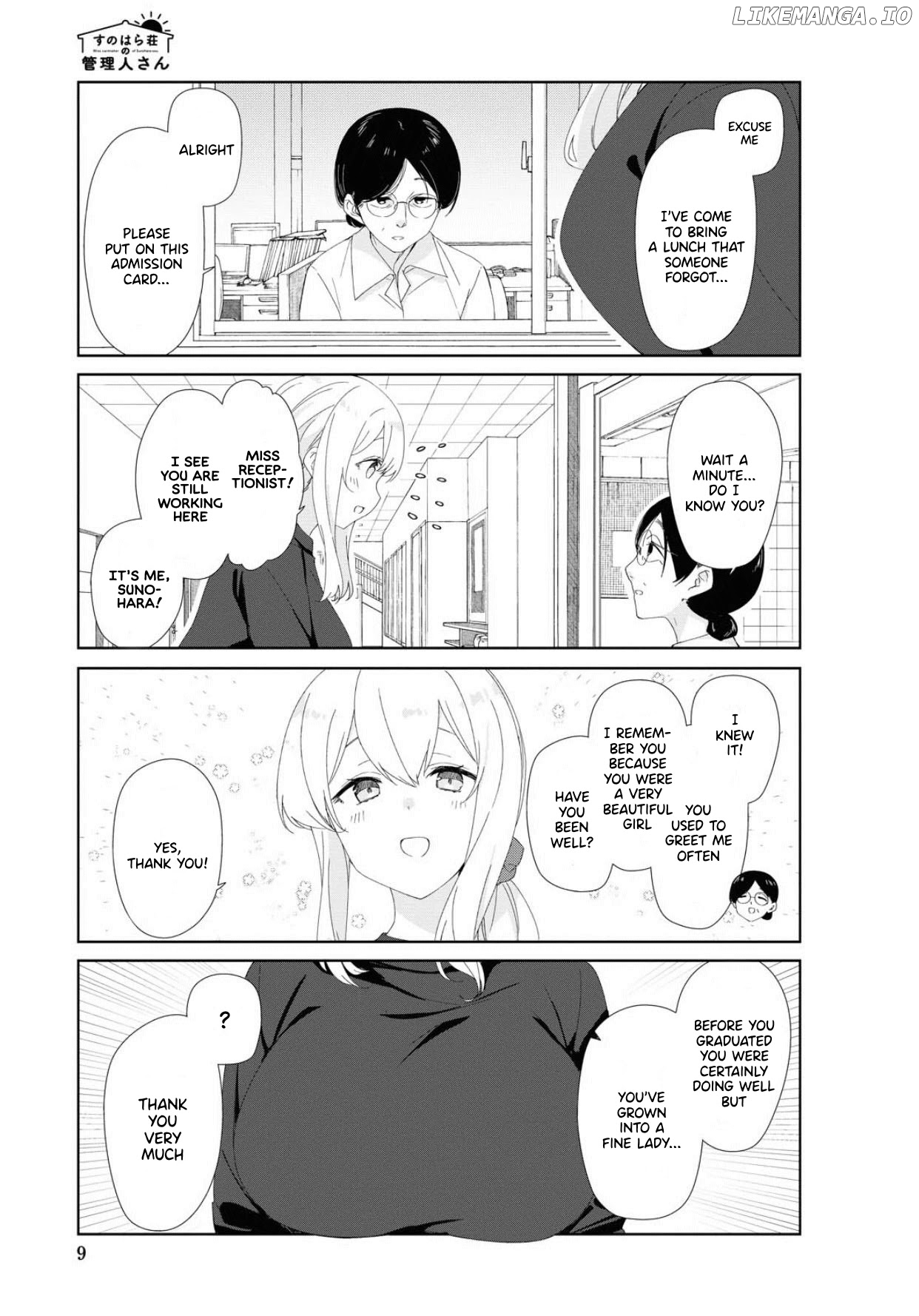 Sunoharasou no Kanrinin-San chapter 70 - page 6
