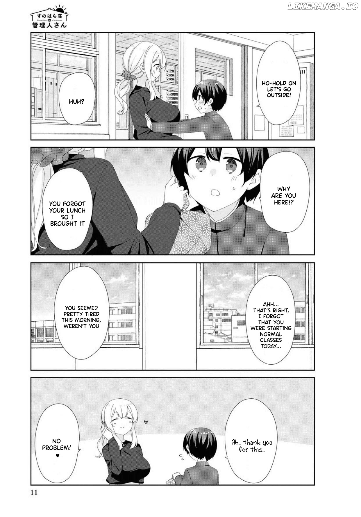 Sunoharasou no Kanrinin-San chapter 70 - page 8