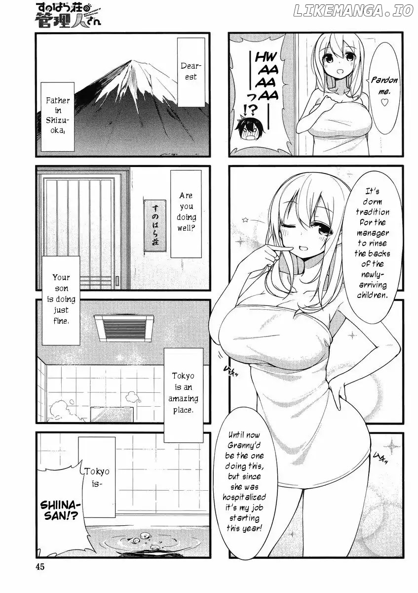 Sunoharasou no Kanrinin-San chapter 1 - page 8