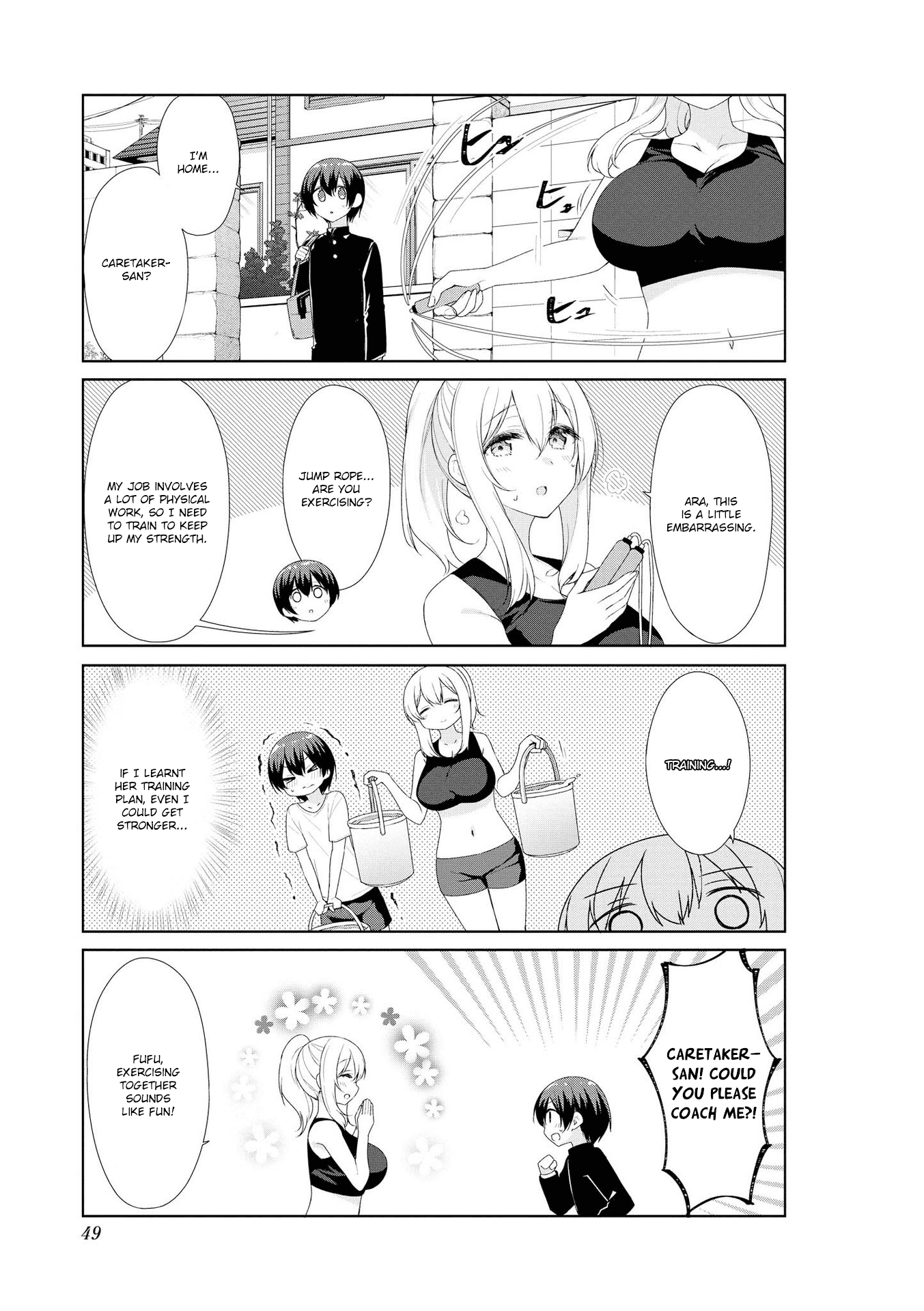 Sunoharasou no Kanrinin-San chapter 55 - page 3