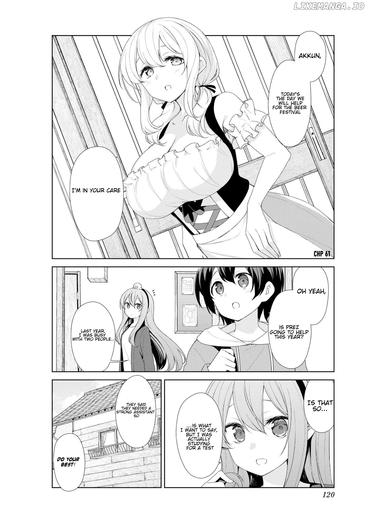 Sunoharasou no Kanrinin-San chapter 61 - page 2